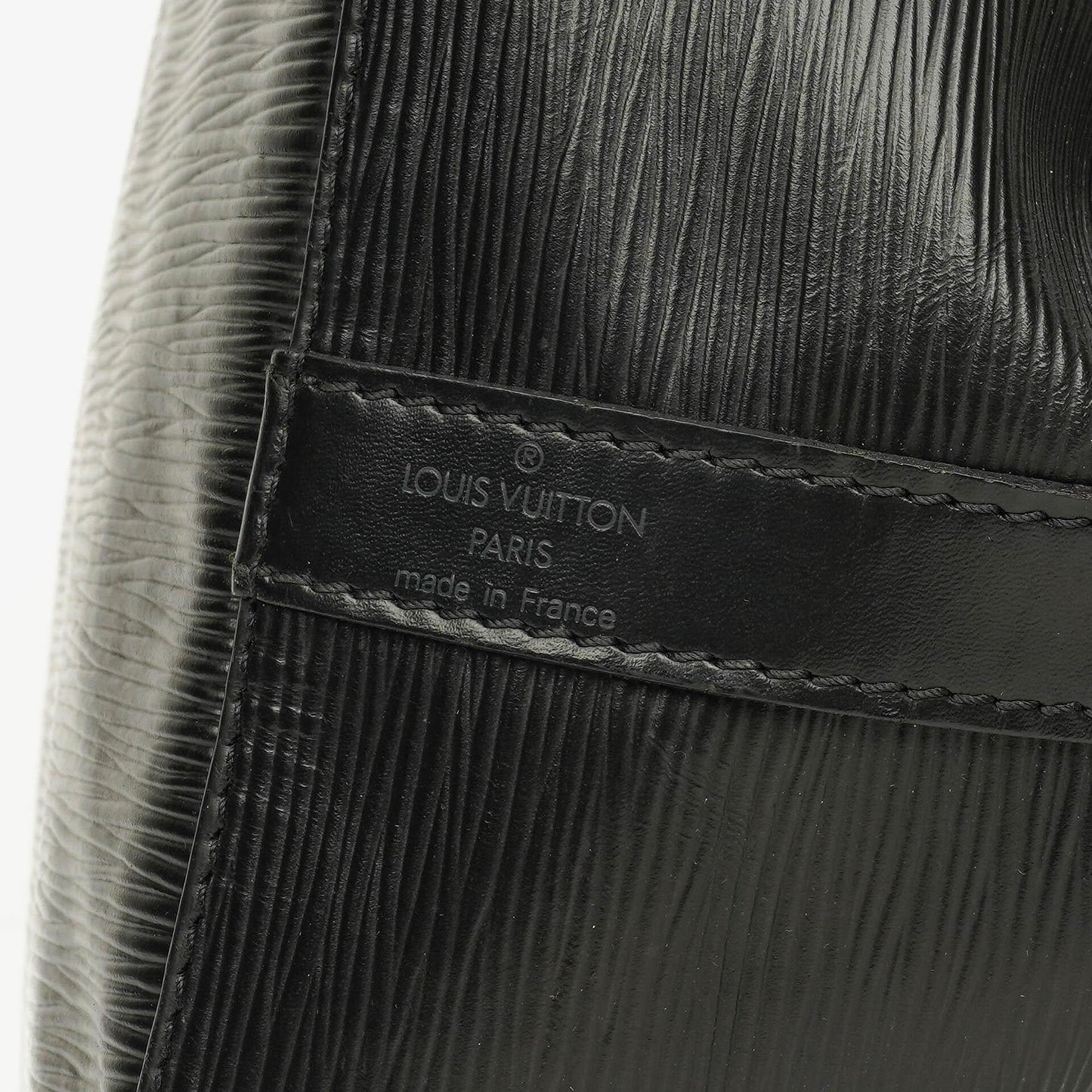 Louis Vuitton Petit Noe Black EPI Leather Shoulder Bag
