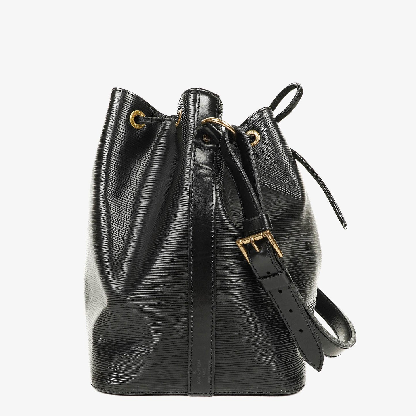 Louis Vuitton Petit Noe Black EPI Leather Shoulder Bag