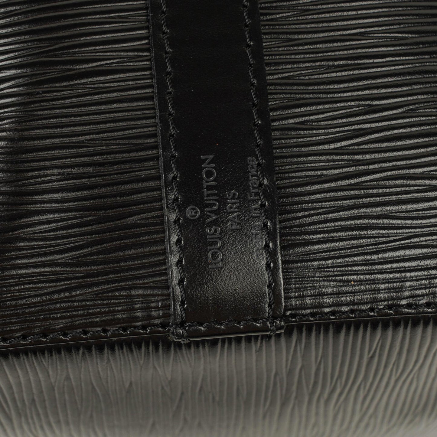 Louis Vuitton Petit Noe Black EPI Leather Shoulder Bag