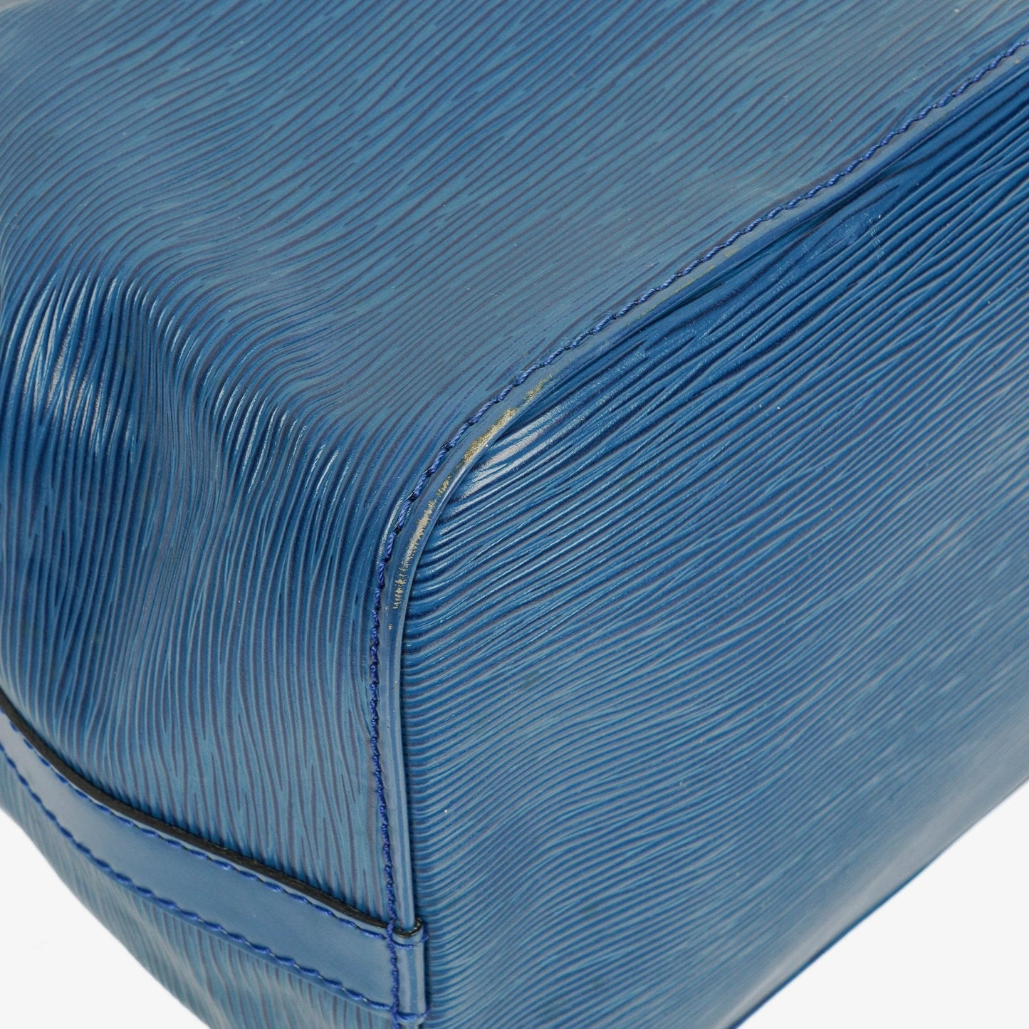 Louis Vuitton Petit Noe Blue EPI Leather Shoulder Bag
