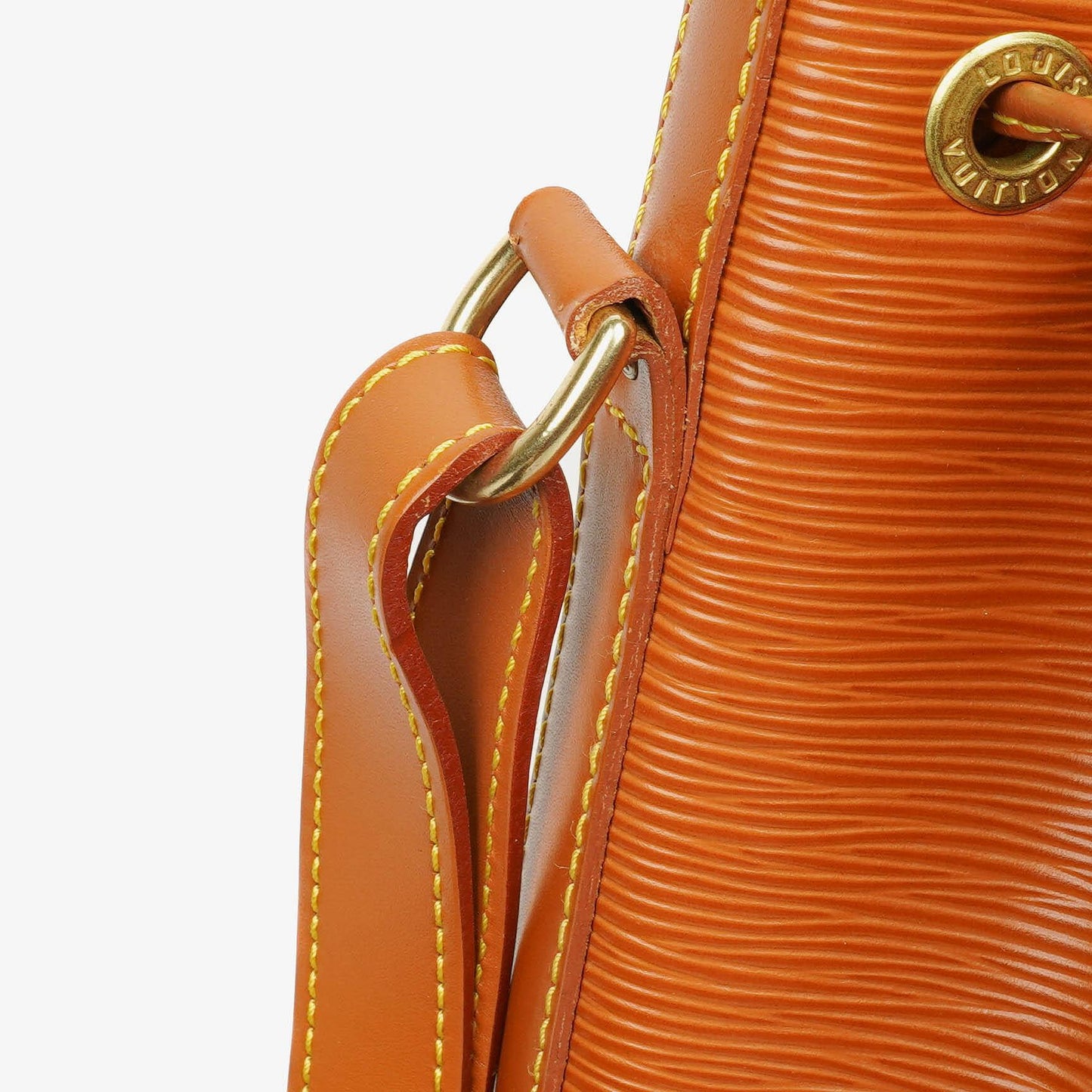 Louis Vuitton Petit Noe Brown EPI Leather Shoulder Bag