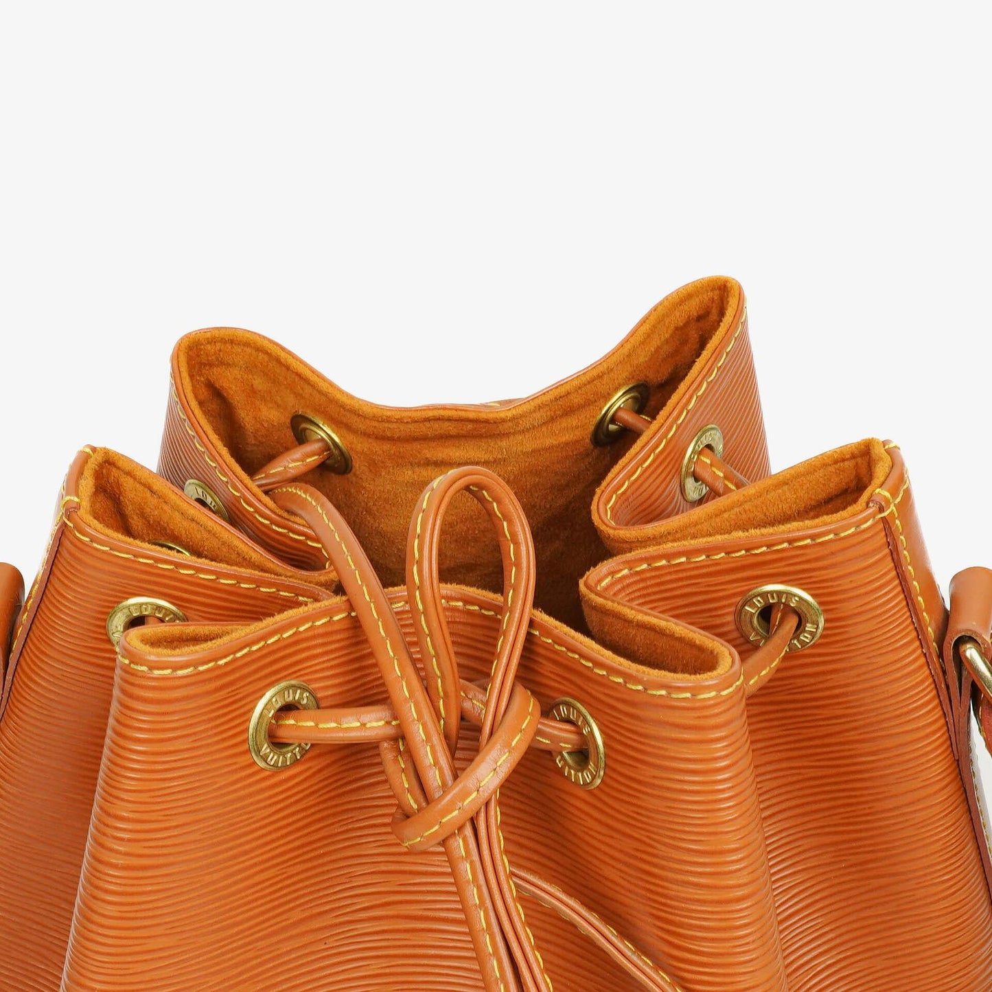 Louis Vuitton Petit Noe Brown EPI Leather Shoulder Bag