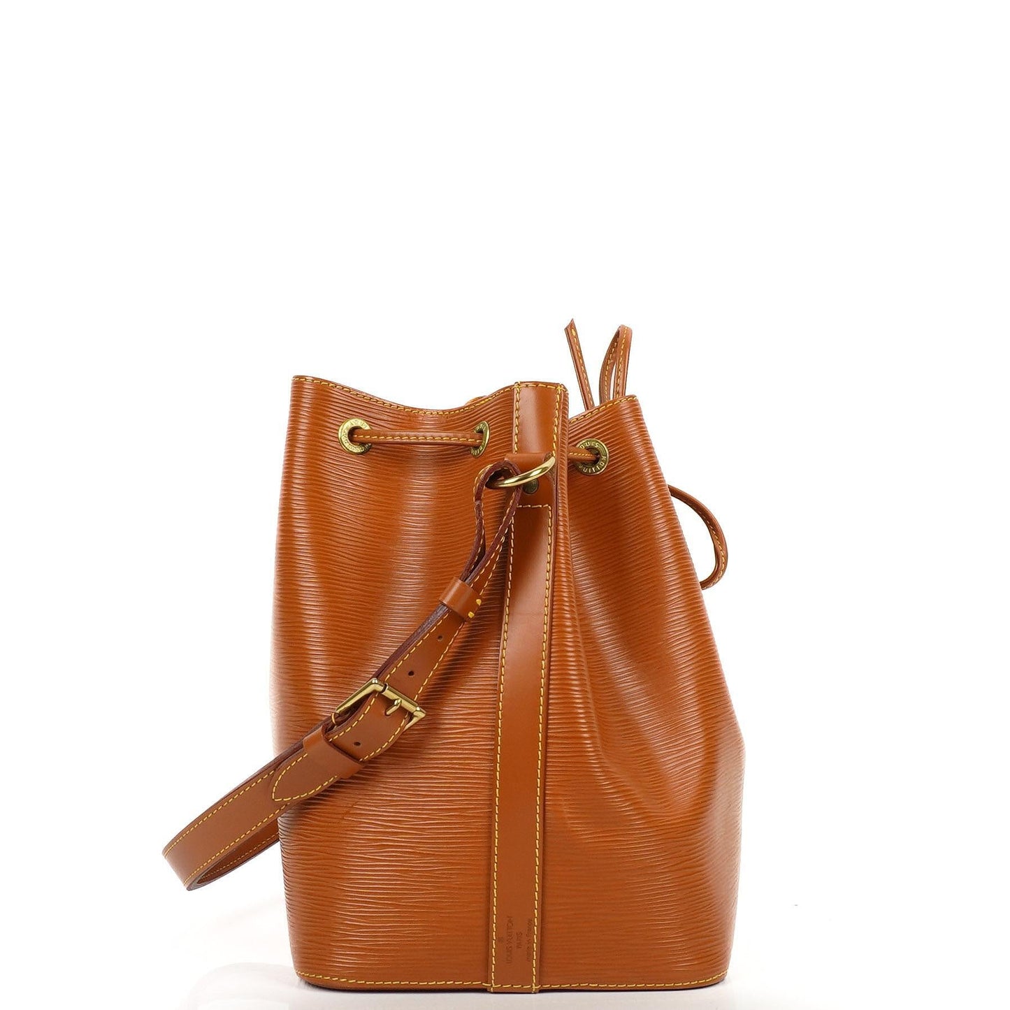 Louis Vuitton Petit Noe Cognac EPI Leather Shoulder Bag