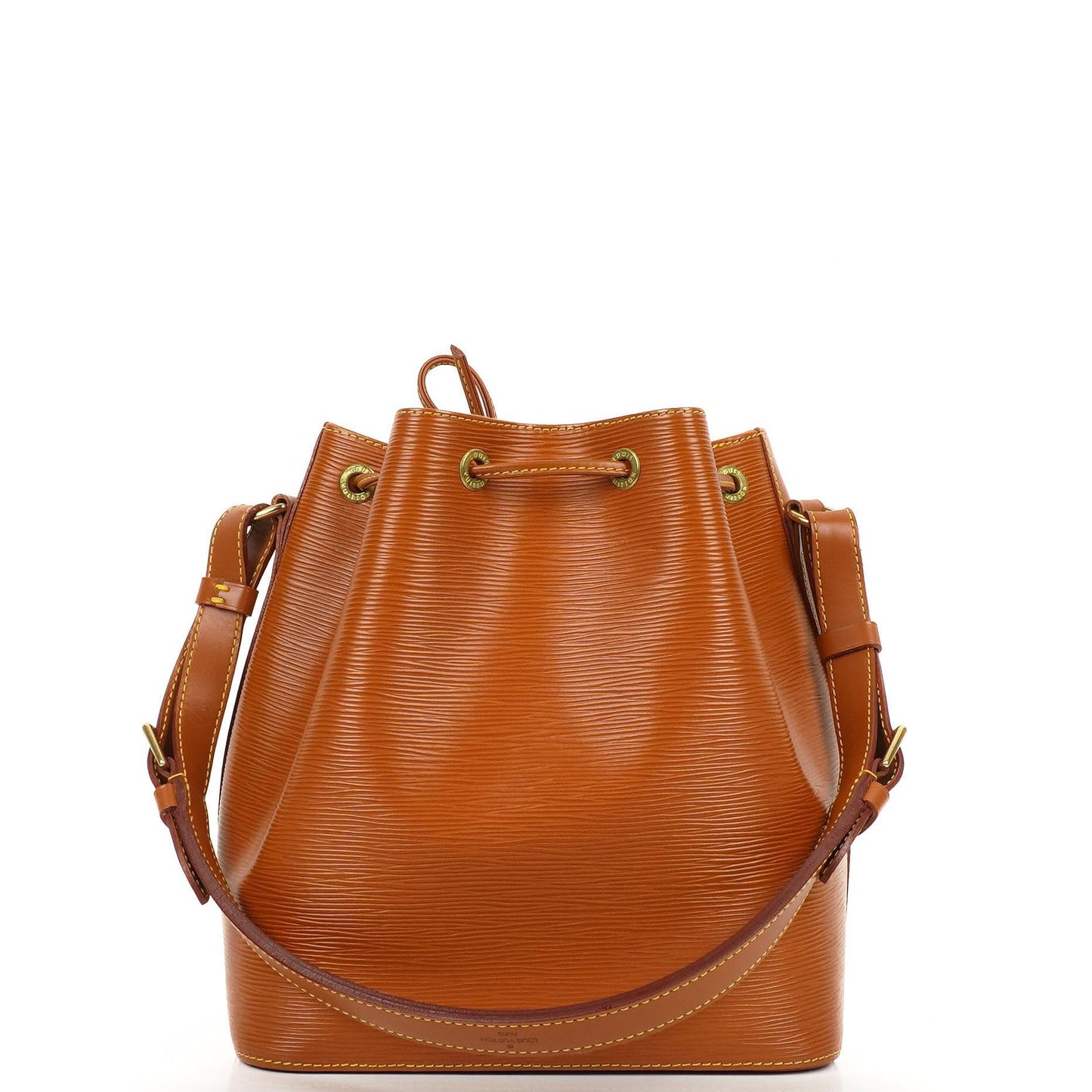Louis Vuitton Petit Noe Cognac EPI Leather Shoulder Bag