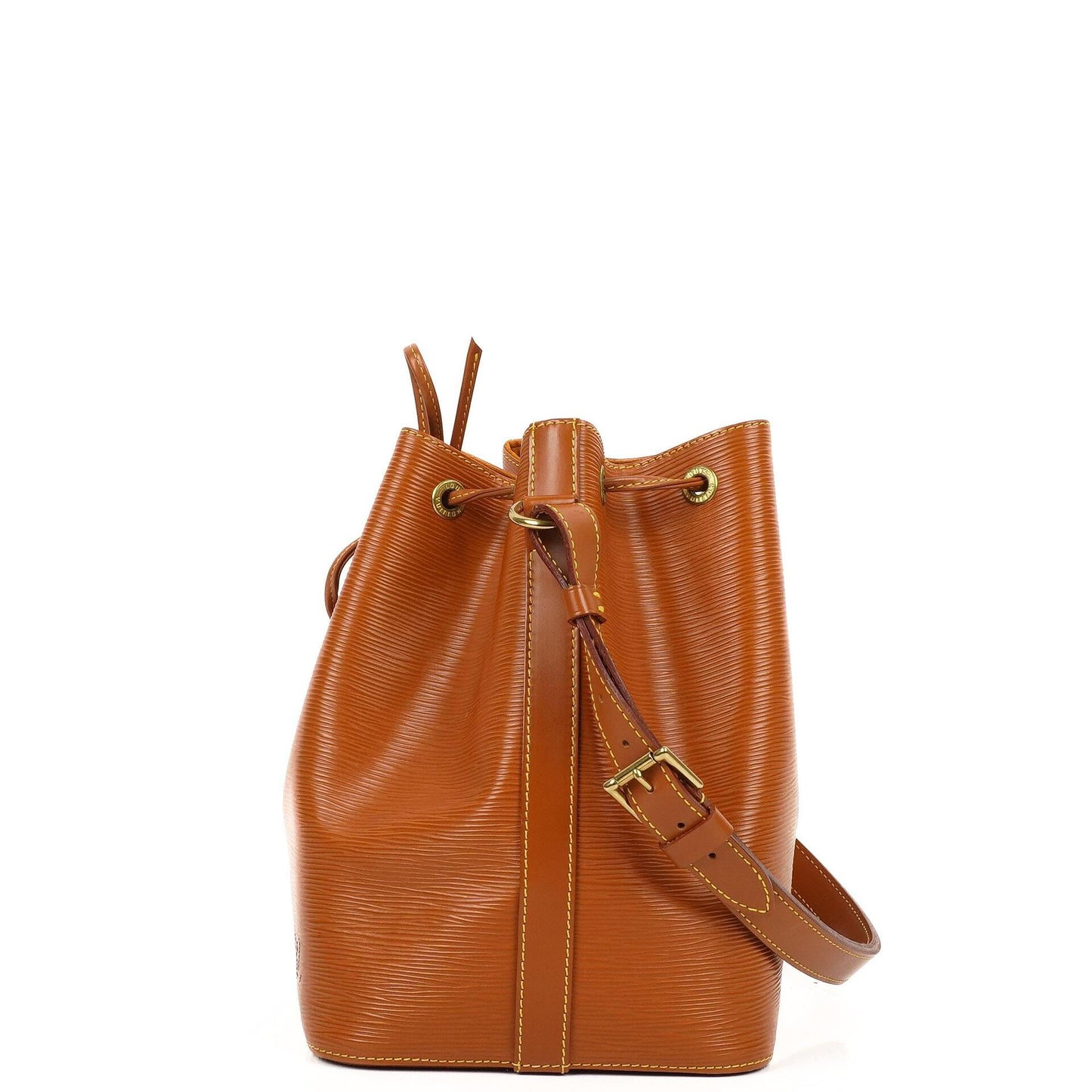 Louis Vuitton Petit Noe Cognac EPI Leather Shoulder Bag