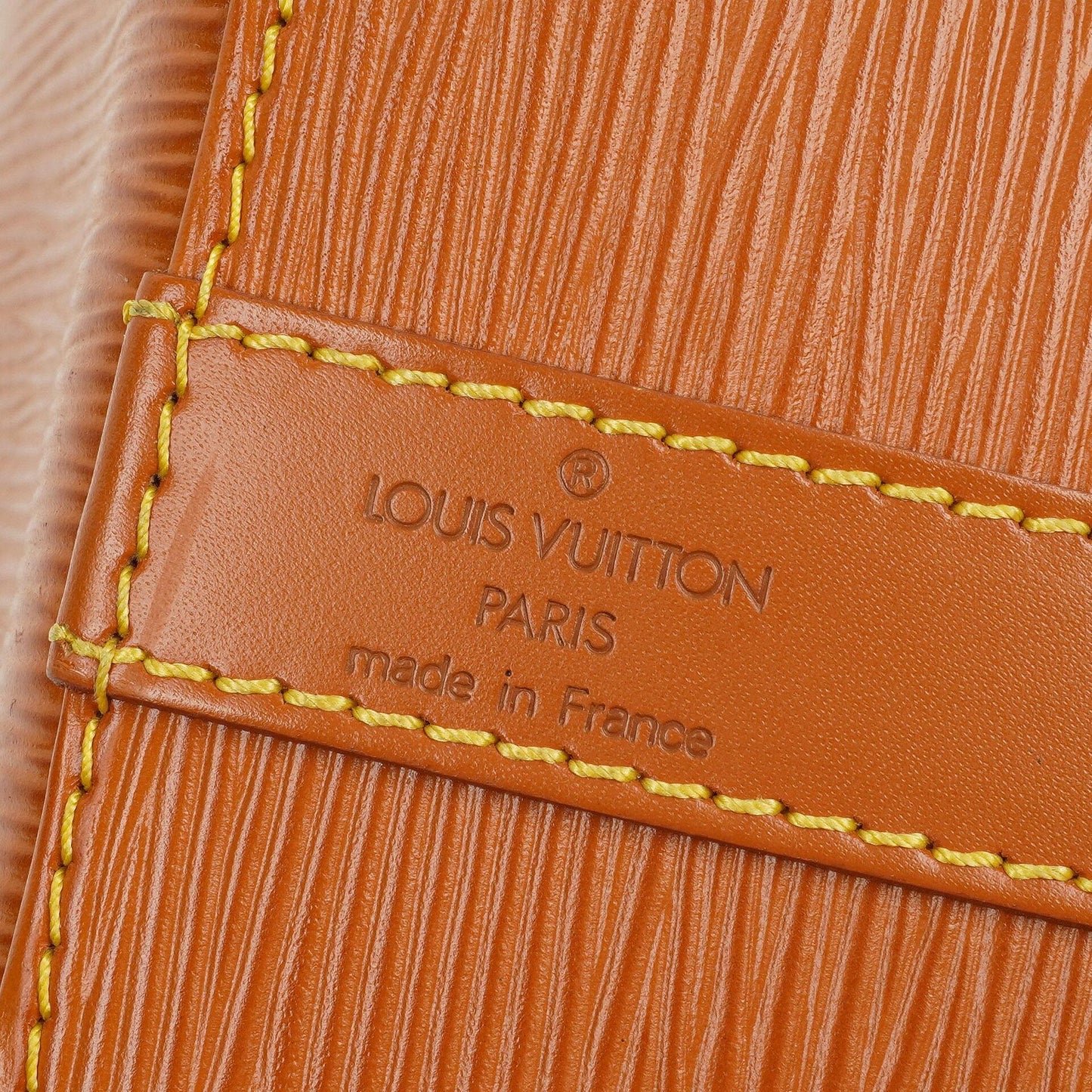 Louis Vuitton Petit Noe Cognac EPI Leather Shoulder Bag