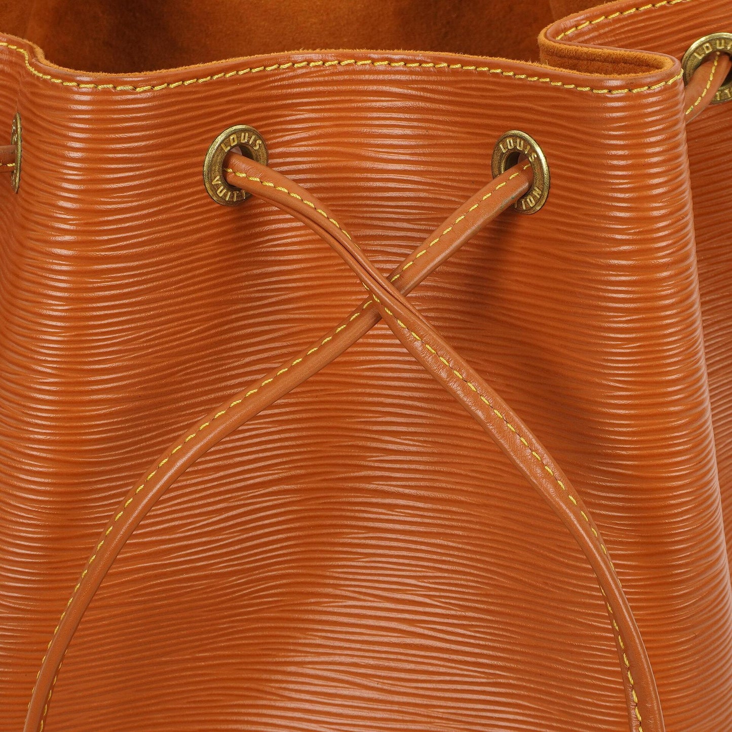 Louis Vuitton Petit Noe Cognac EPI Leather Shoulder Bag