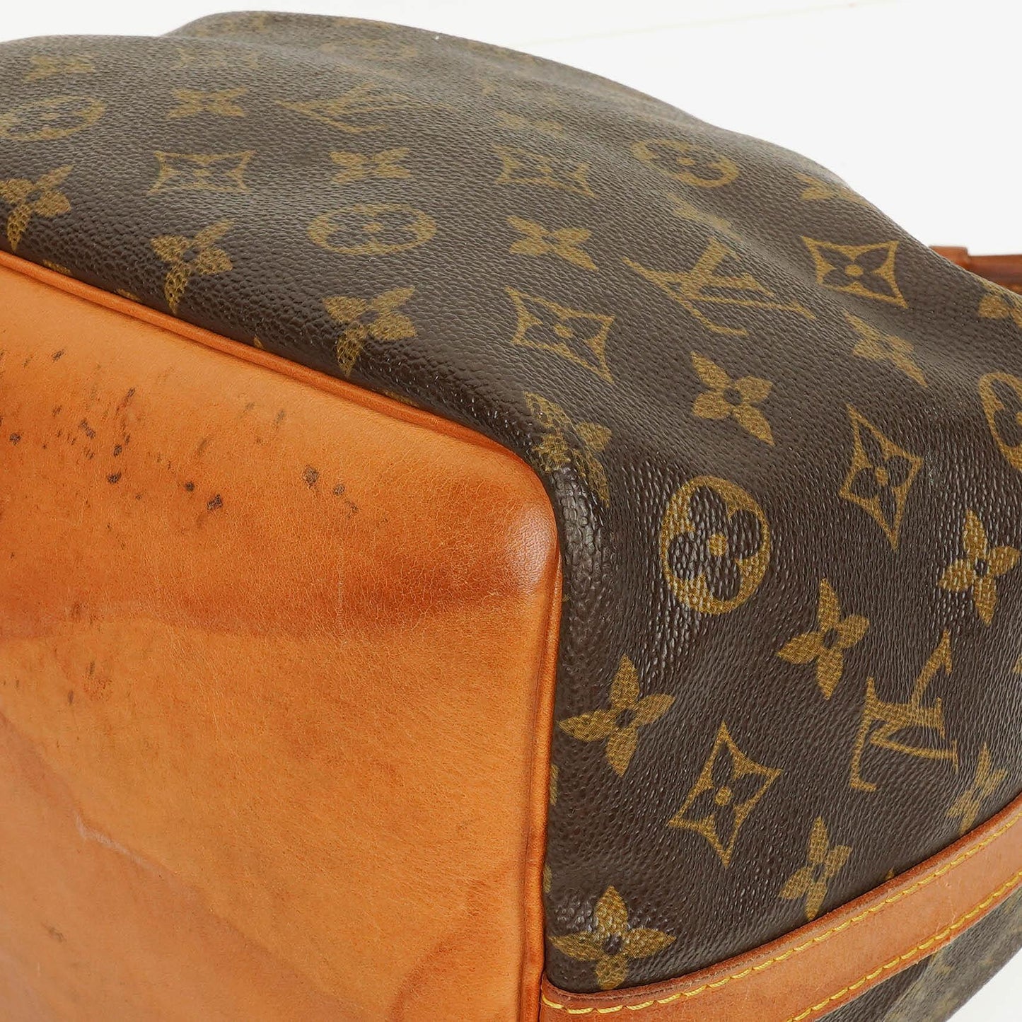 Louis Vuitton Petit Noe Malletier Monogram Canvas Shoulder Bag