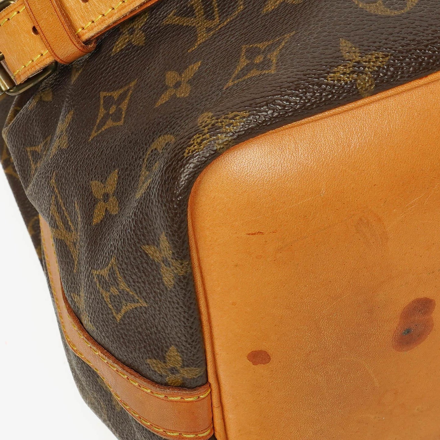 Louis Vuitton Petit Noe Malletier Monogram Canvas Shoulder Bag