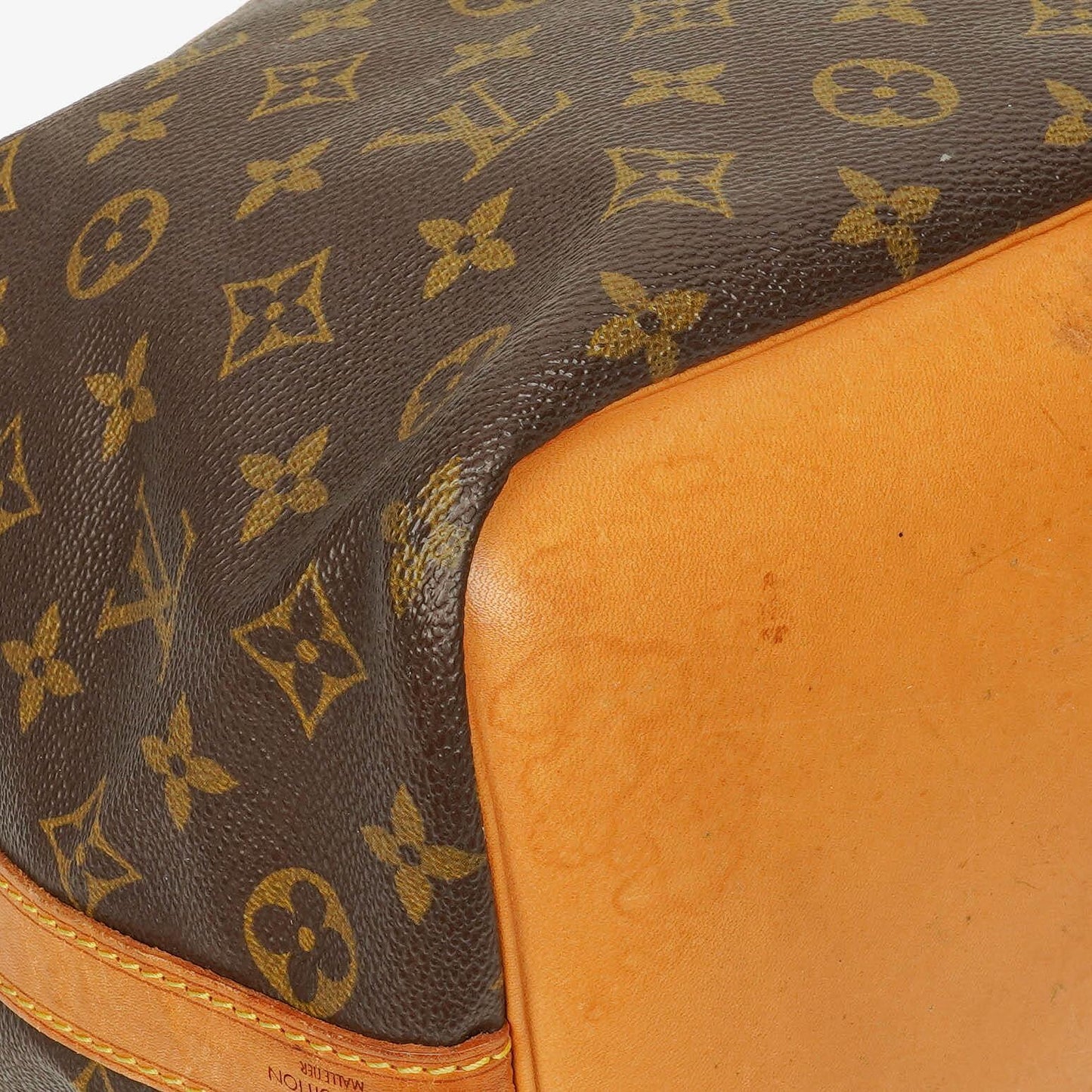Louis Vuitton Petit Noe Malletier Monogram Canvas Shoulder Bag