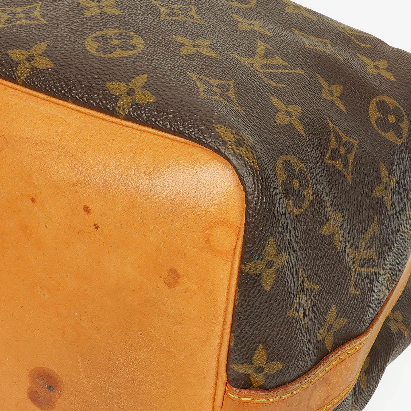 Louis Vuitton Petit Noe Malletier Monogram Canvas Shoulder Bag