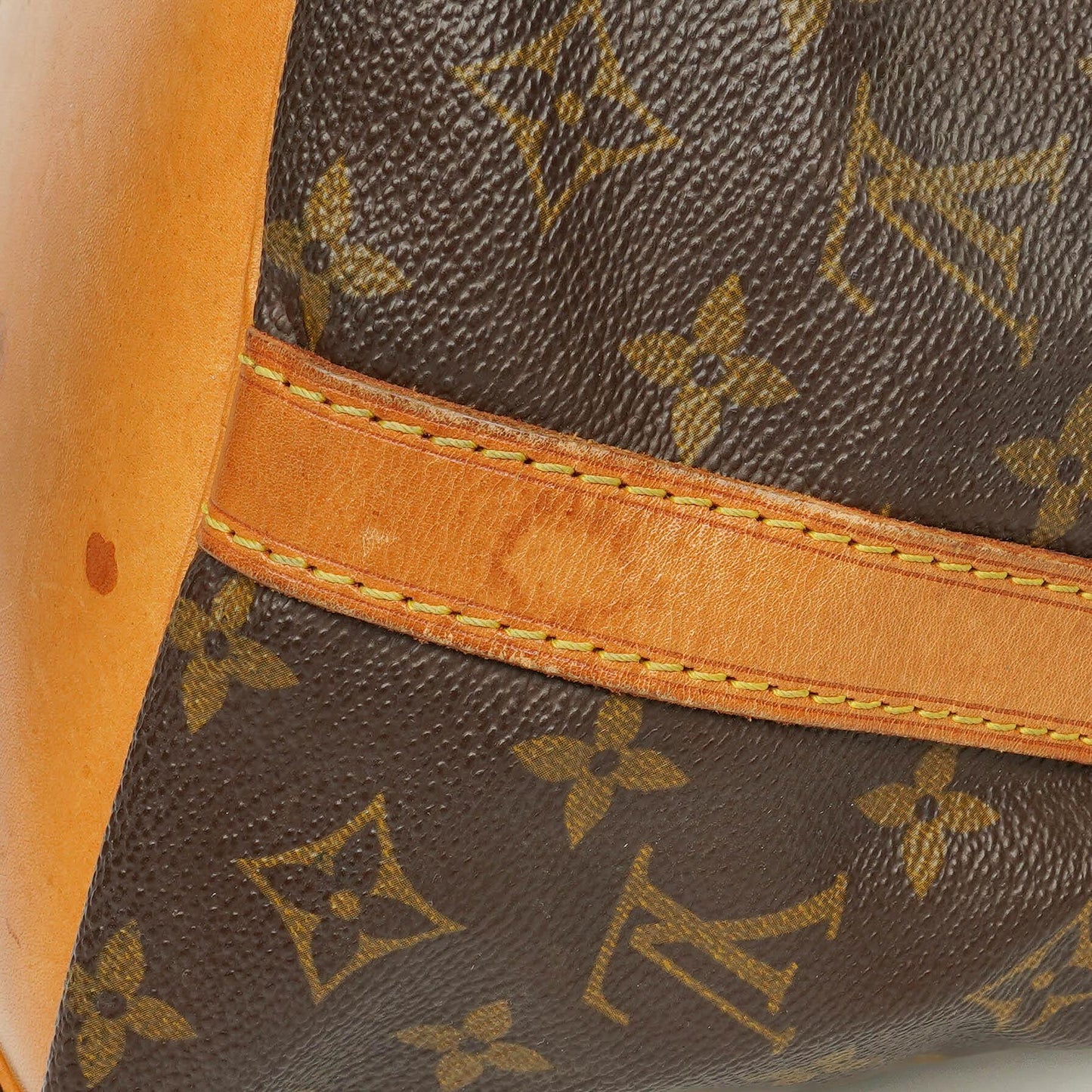Louis Vuitton Petit Noe Malletier Monogram Canvas Shoulder Bag