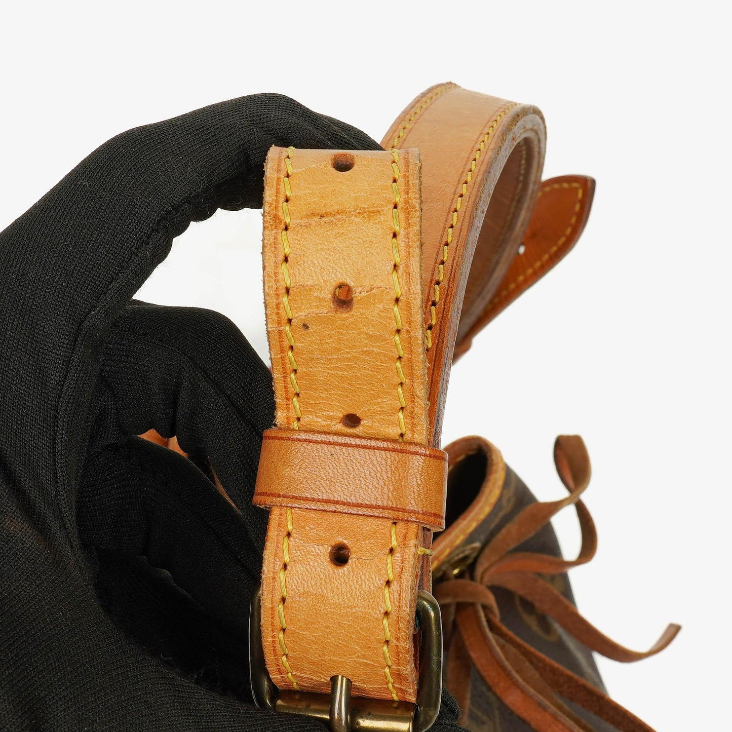 Louis Vuitton Petit Noe Malletier Monogram Canvas Shoulder Bag