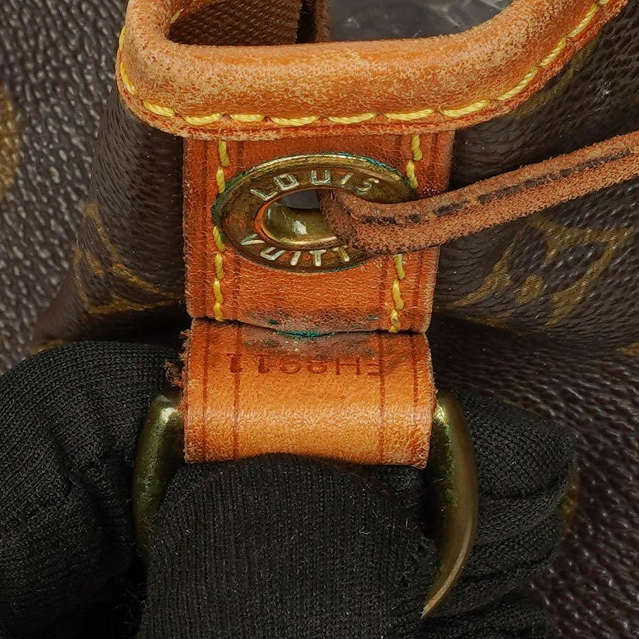 Louis Vuitton Petit Noe Malletier Monogram Canvas Shoulder Bag