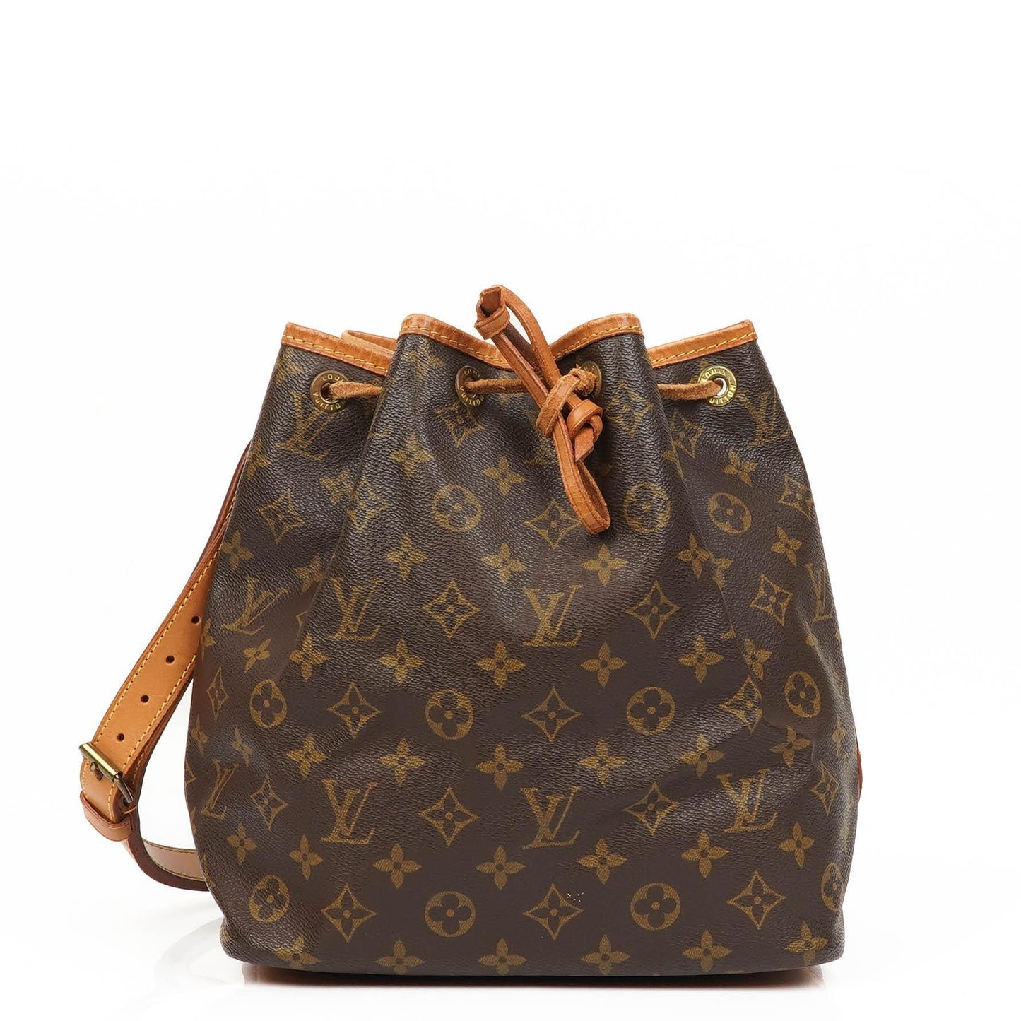 Louis Vuitton Petit Noe Monogram Canvas Shoulder Bag