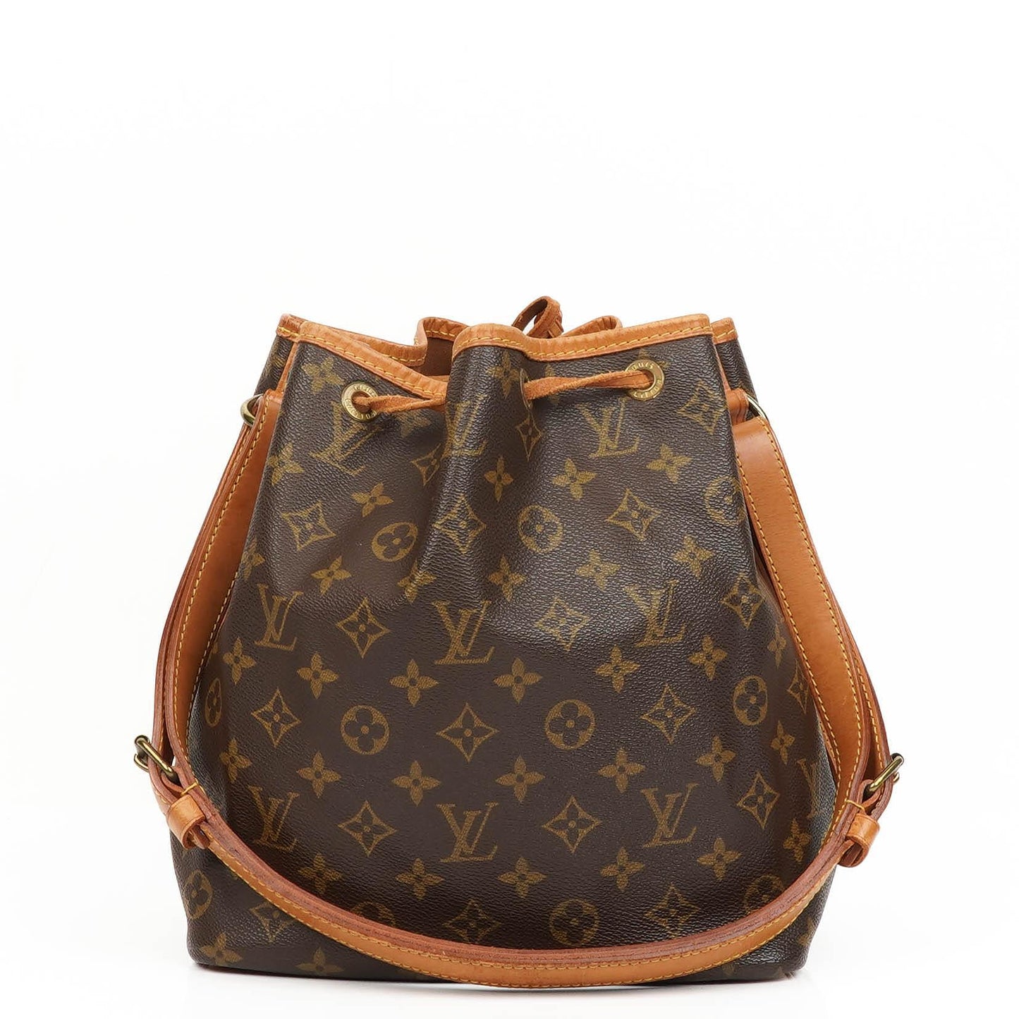 Louis Vuitton Petit Noe Monogram Canvas Shoulder Bag