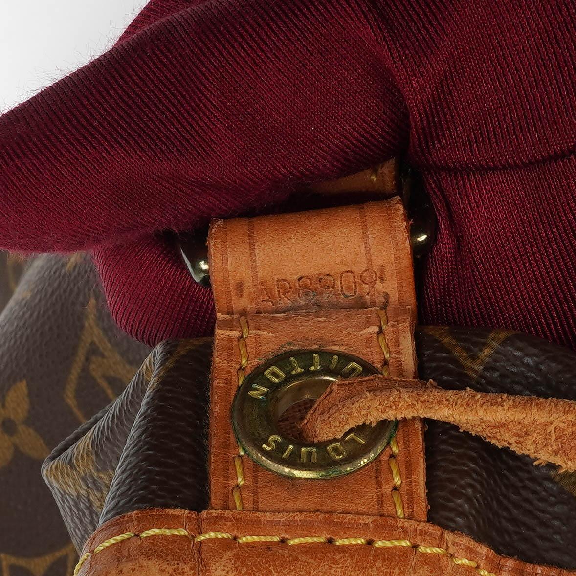 Louis Vuitton Petit Noe Monogram Canvas Shoulder Bag