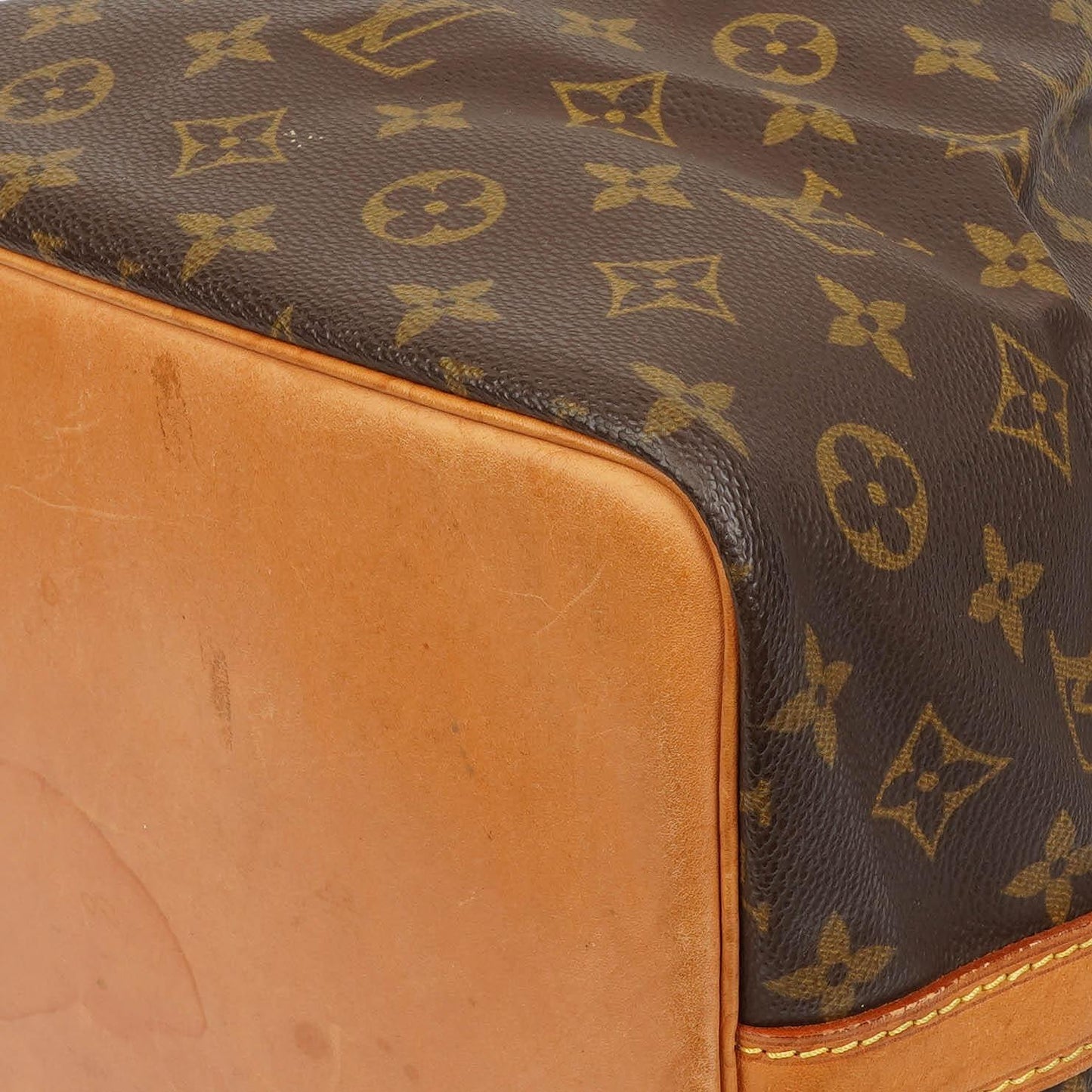 Louis Vuitton Petit Noe Monogram Canvas Shoulder Bag