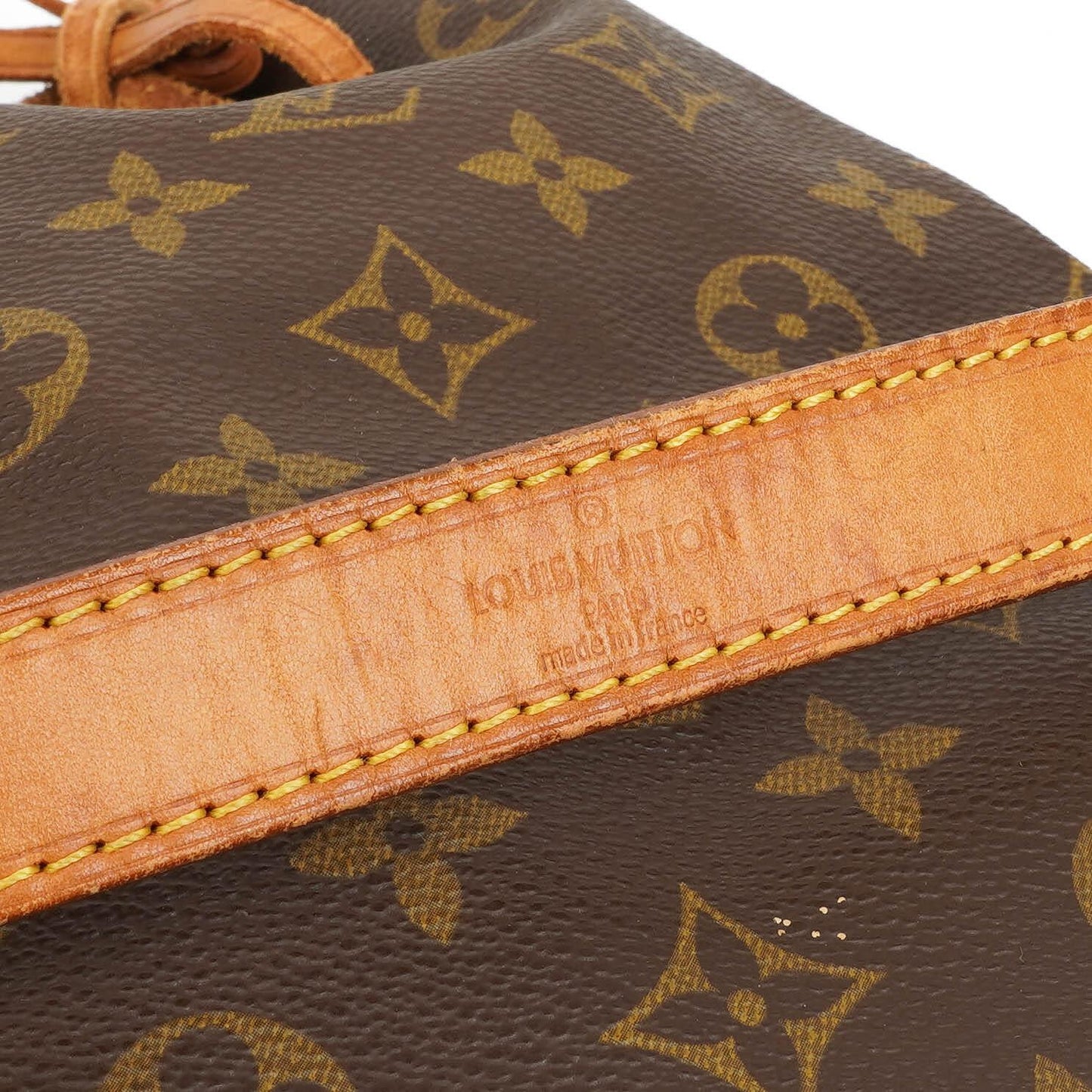 Louis Vuitton Petit Noe Monogram Canvas Shoulder Bag
