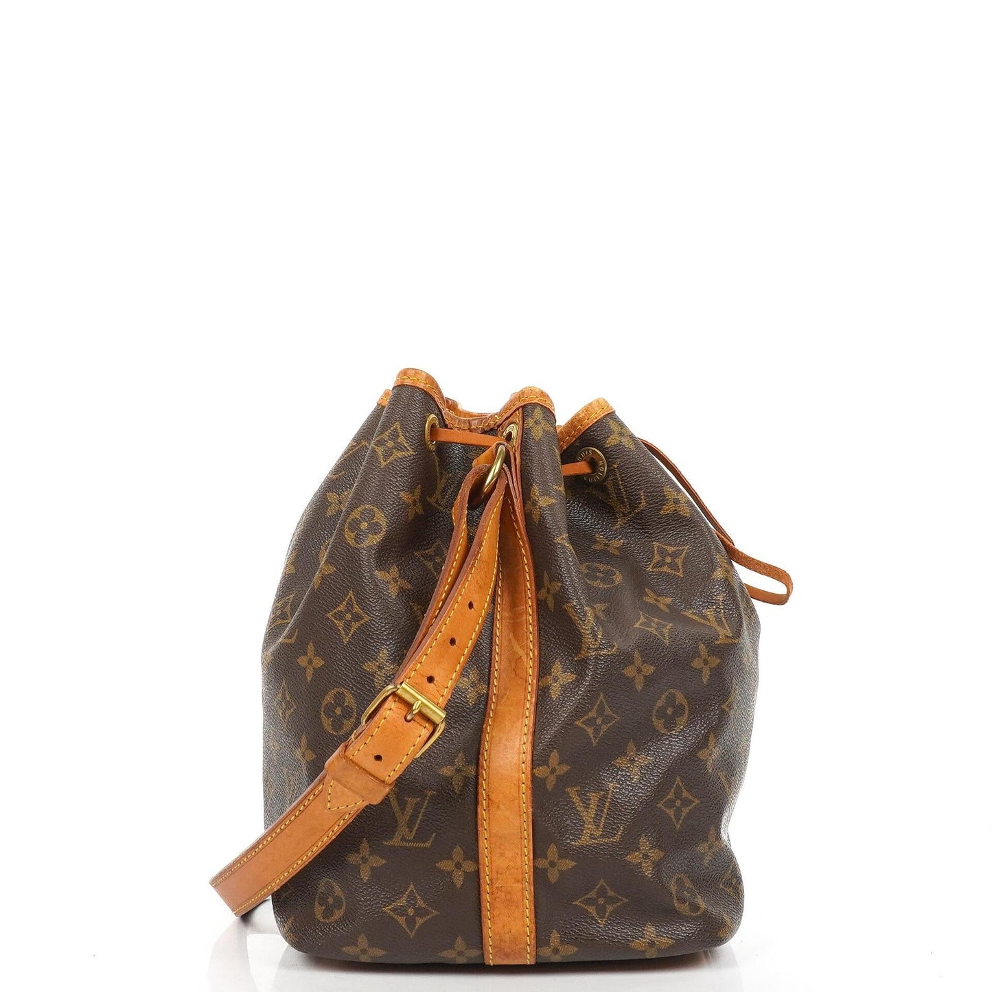 Louis Vuitton Petit Noe Monogram Canvas Shoulder Bag