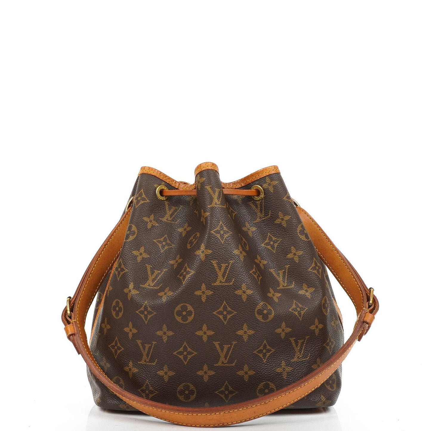 Louis Vuitton Petit Noe Monogram Canvas Shoulder Bag