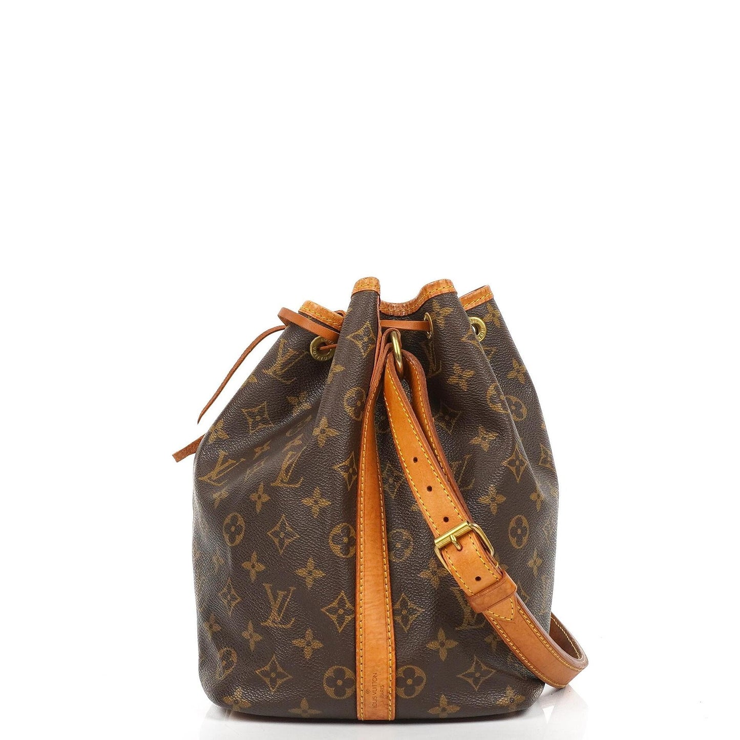 Louis Vuitton Petit Noe Monogram Canvas Shoulder Bag