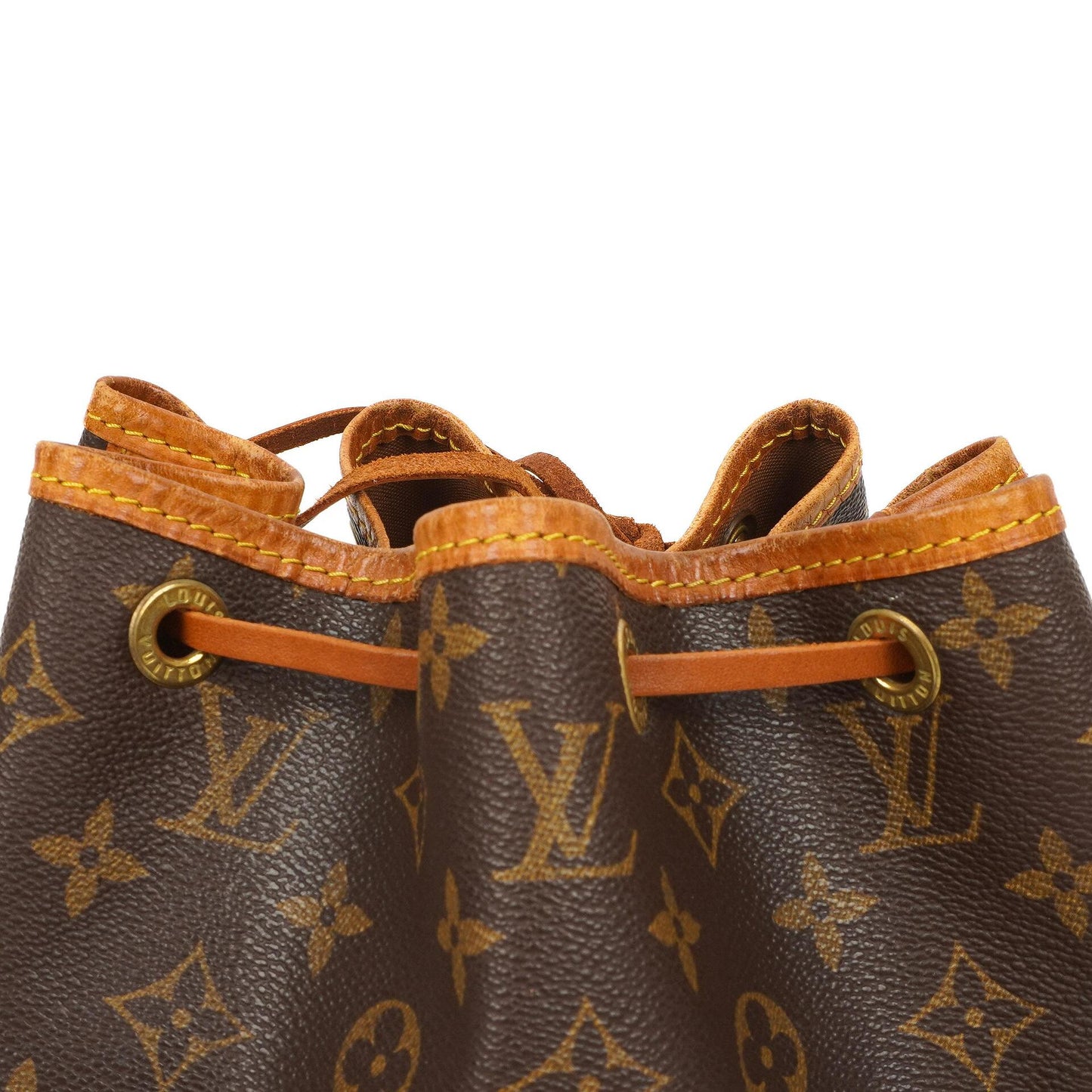 Louis Vuitton Petit Noe Monogram Canvas Shoulder Bag