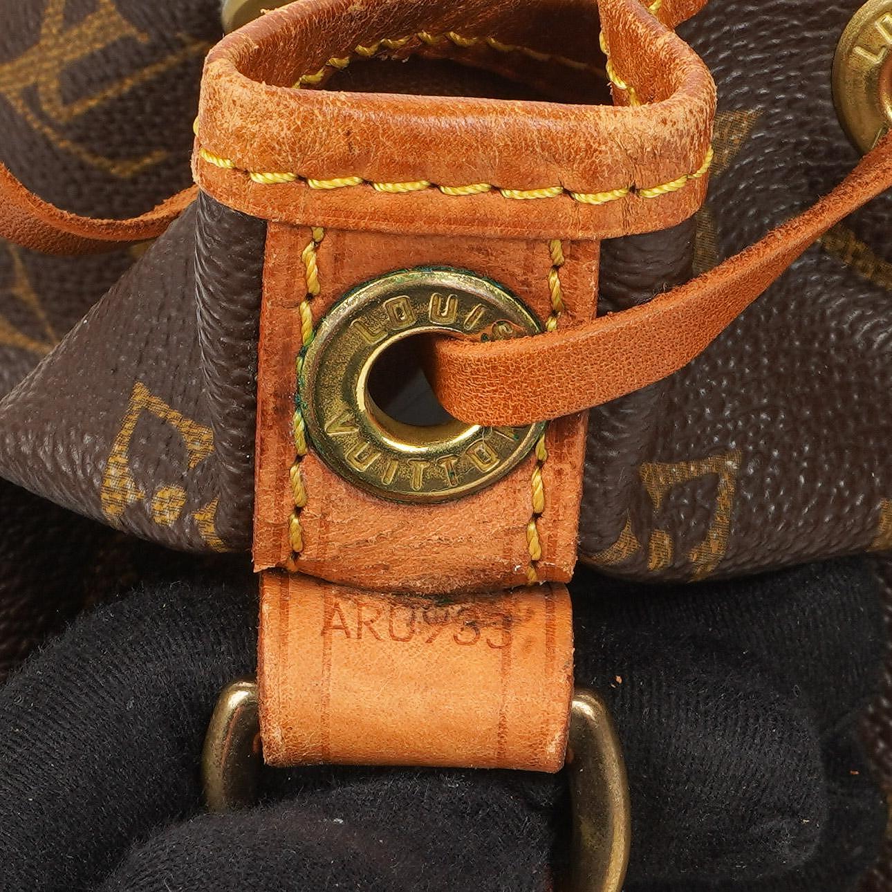 Louis Vuitton Petit Noe Monogram Canvas Shoulder Bag
