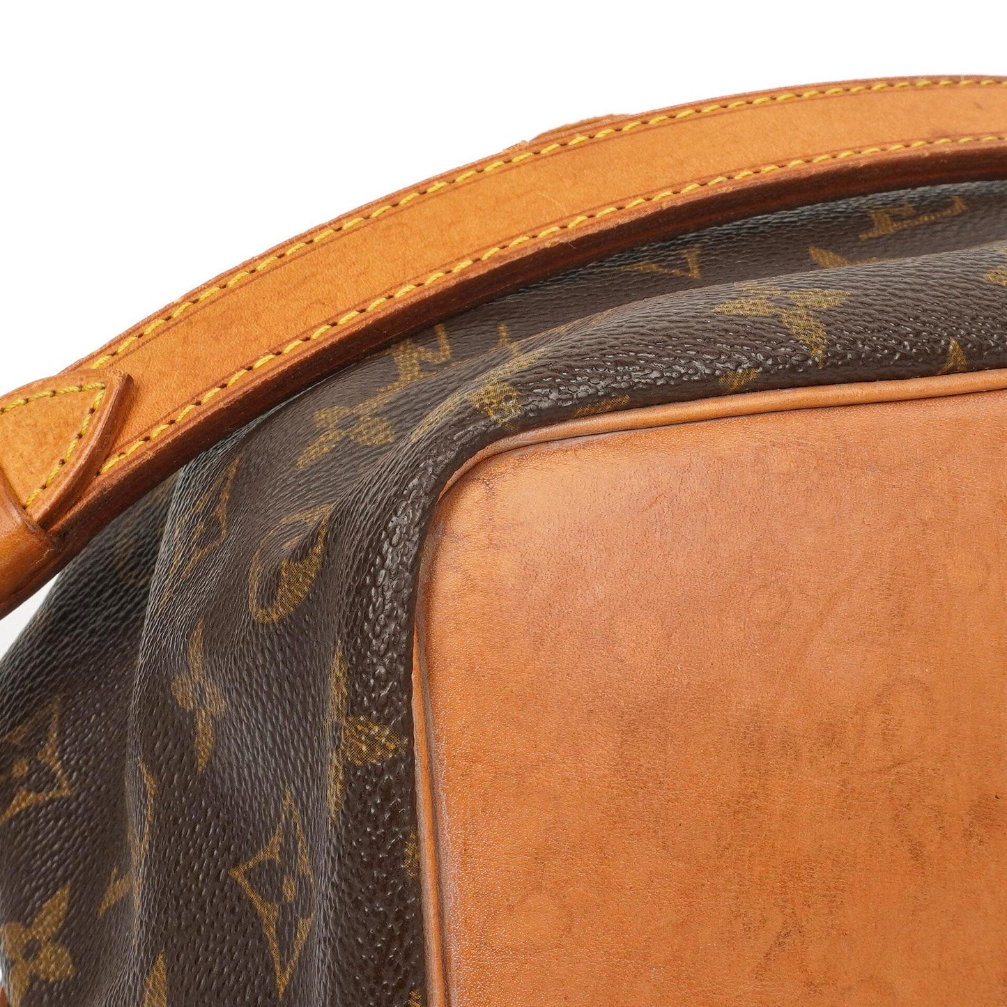 Louis Vuitton Petit Noe Monogram Canvas Shoulder Bag
