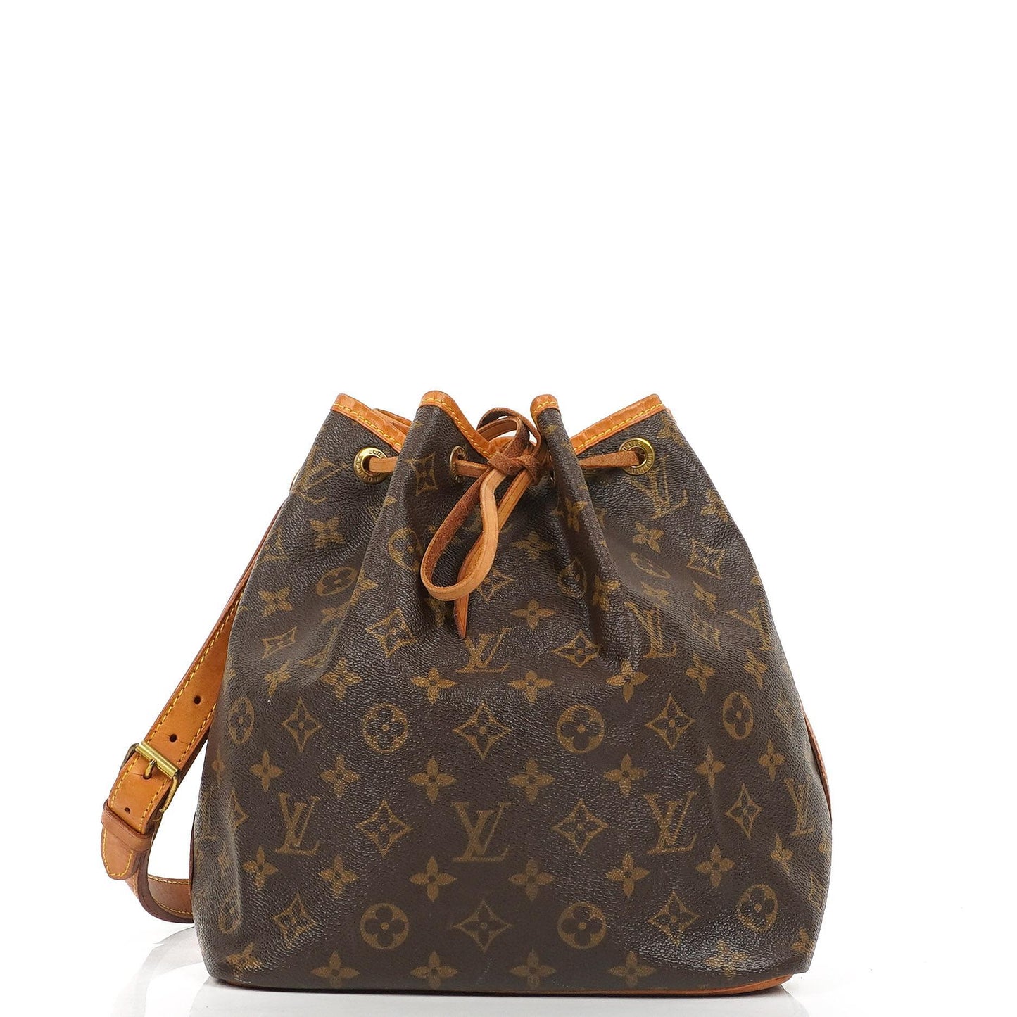Louis Vuitton Petit Noe Monogram Canvas Shoulder Bag