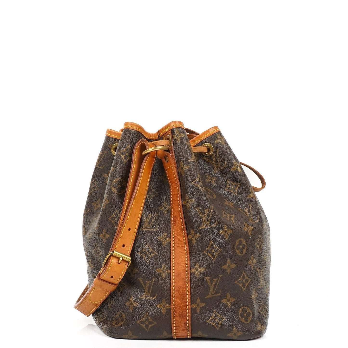 Louis Vuitton Petit Noe Monogram Canvas Shoulder Bag