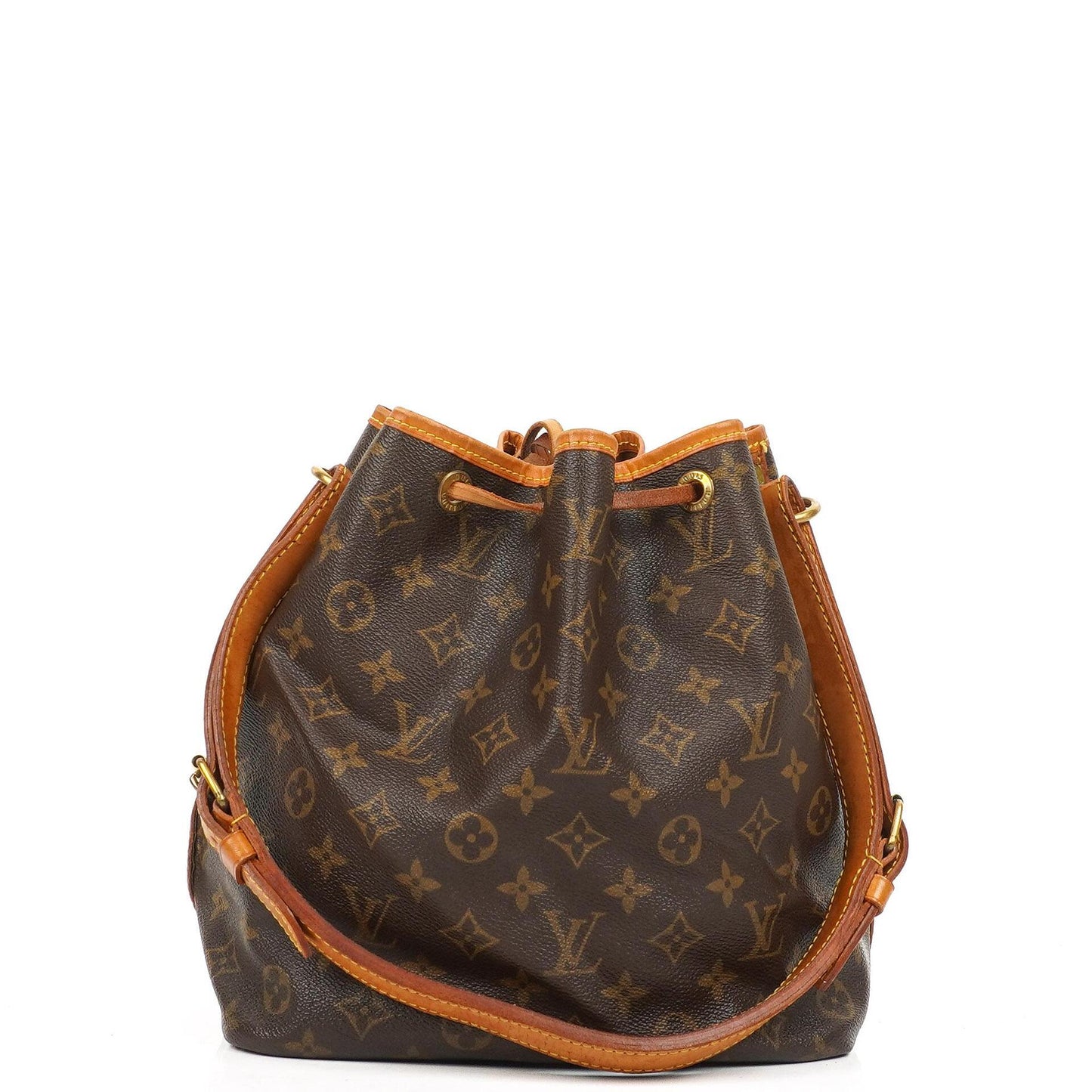 Louis Vuitton Petit Noe Monogram Canvas Shoulder Bag