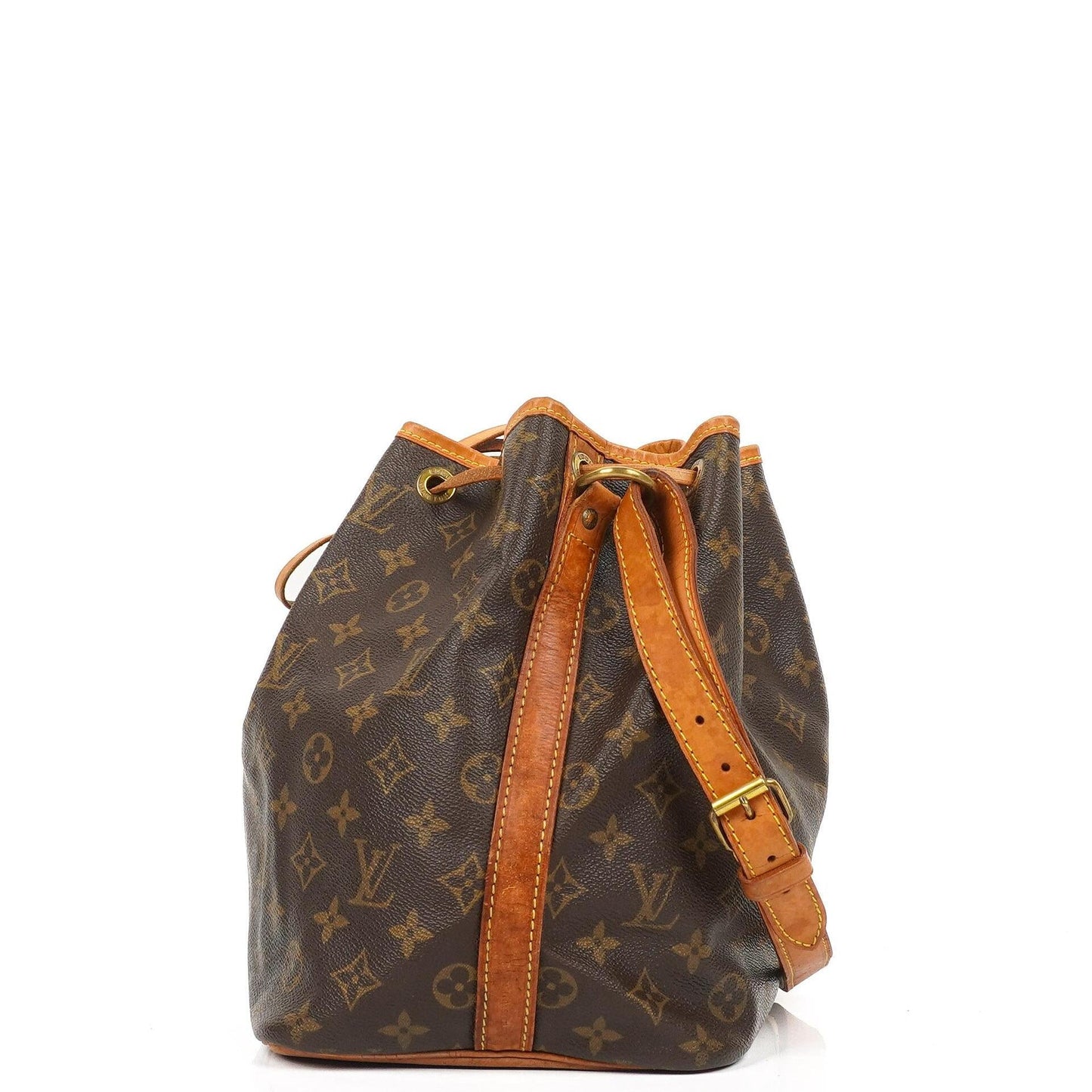 Louis Vuitton Petit Noe Monogram Canvas Shoulder Bag