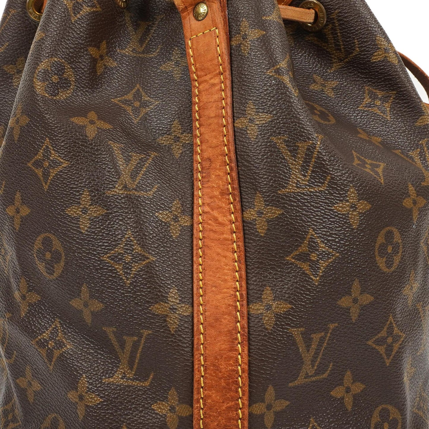 Louis Vuitton Petit Noe Monogram Canvas Shoulder Bag