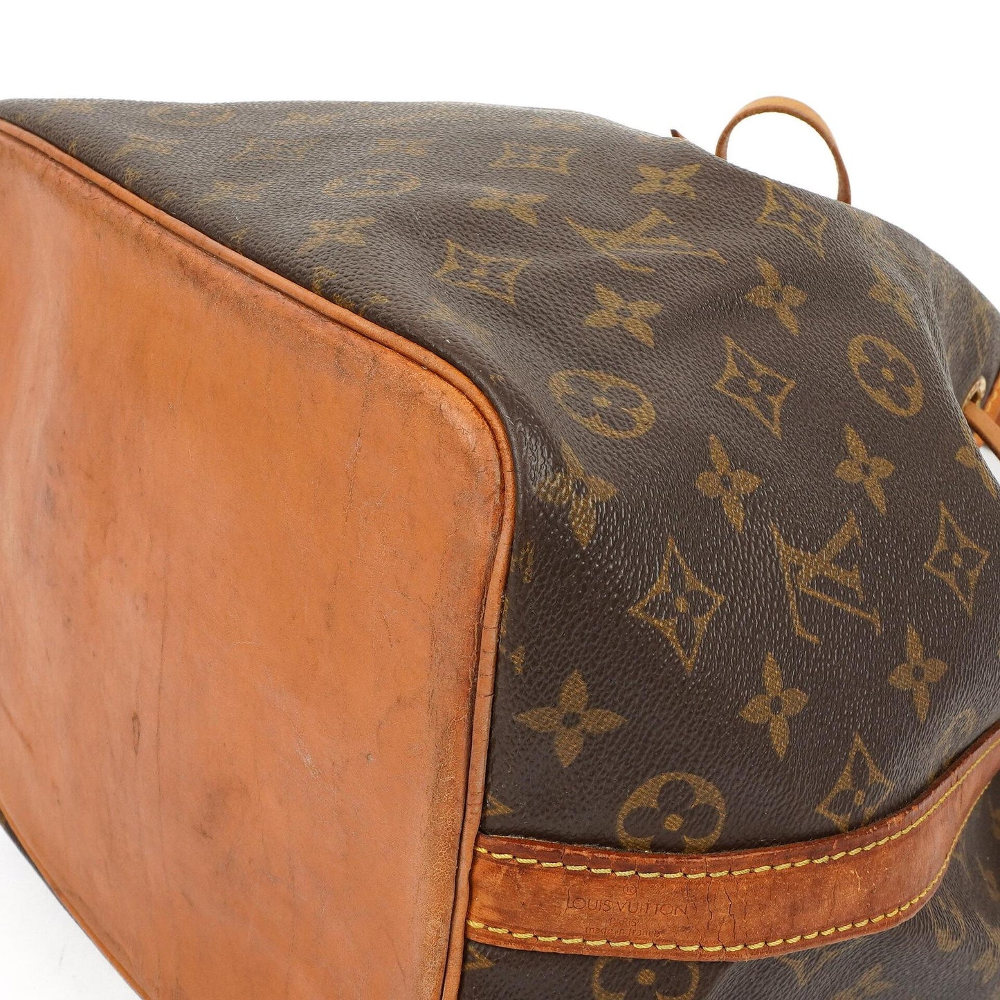 Louis Vuitton Petit Noe Monogram Canvas Shoulder Bag