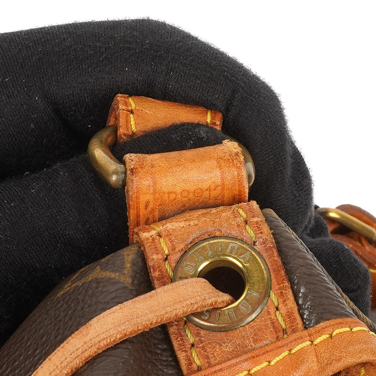 Louis Vuitton Petit Noe Monogram Canvas Shoulder Bag