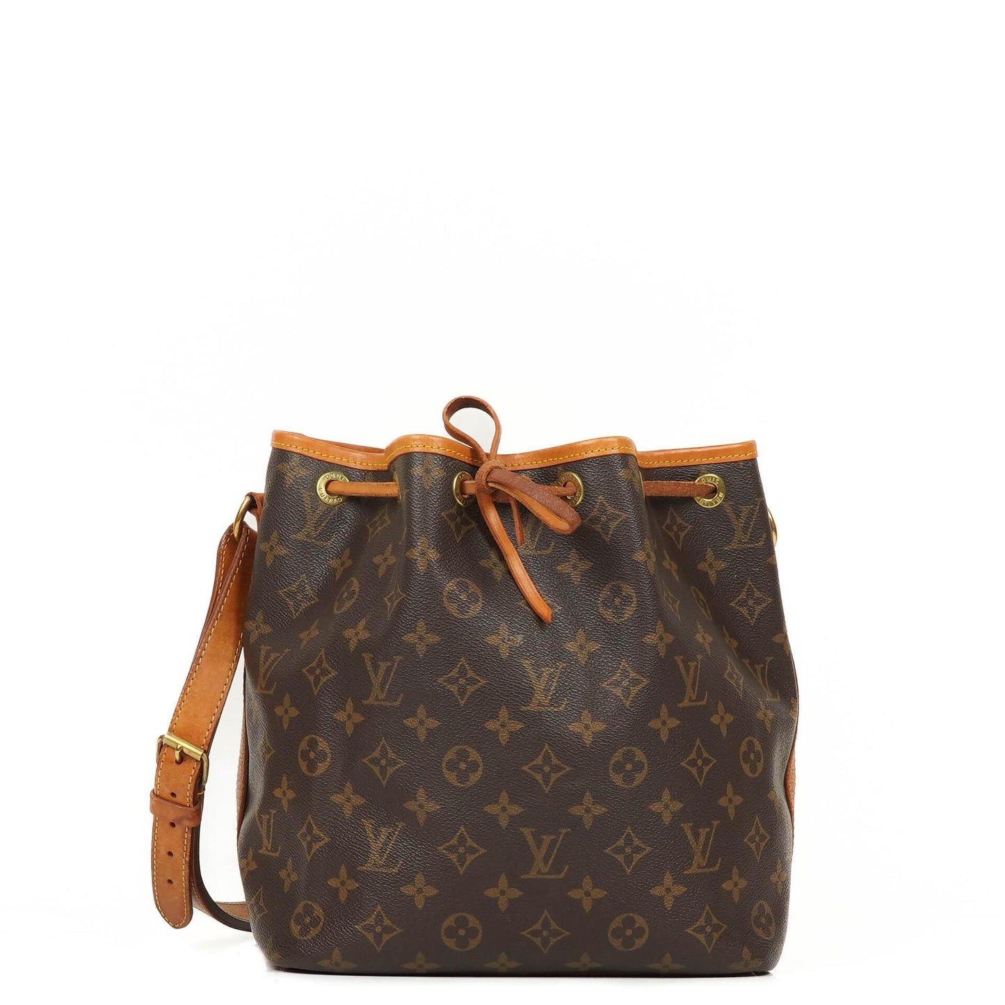 Louis Vuitton Petit Noe Monogram Canvas Shoulder Bag
