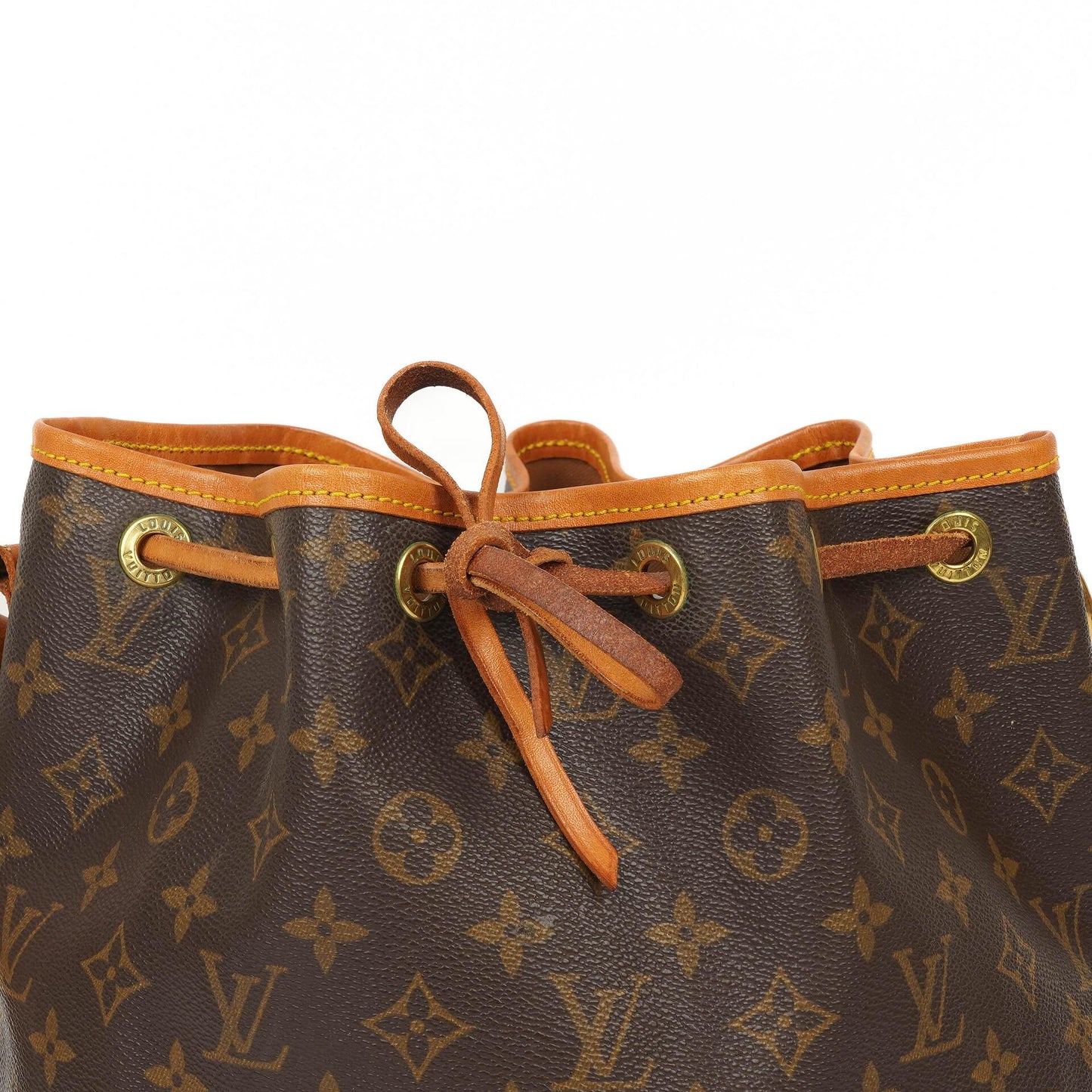 Louis Vuitton Petit Noe Monogram Canvas Shoulder Bag