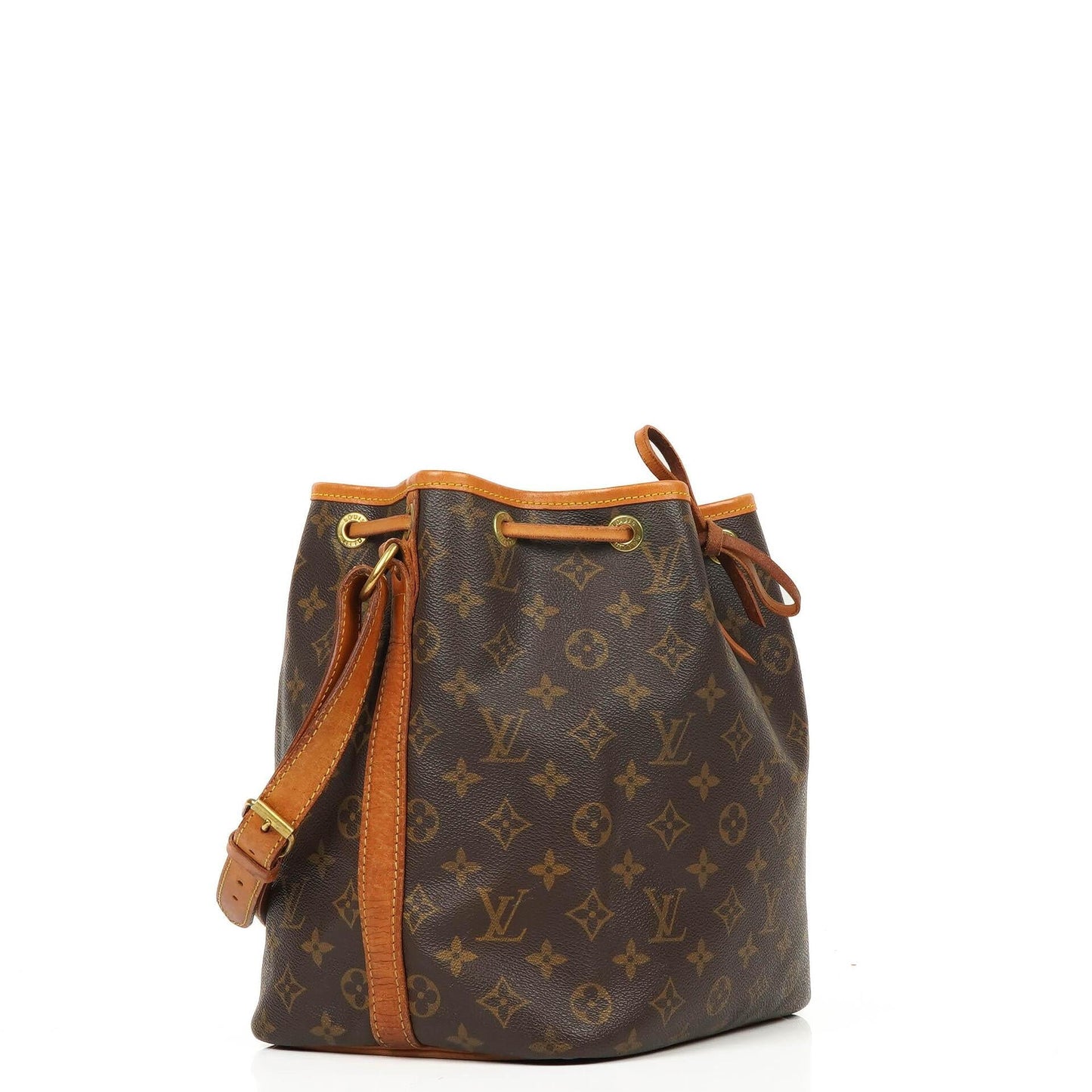 Louis Vuitton Petit Noe Monogram Canvas Shoulder Bag