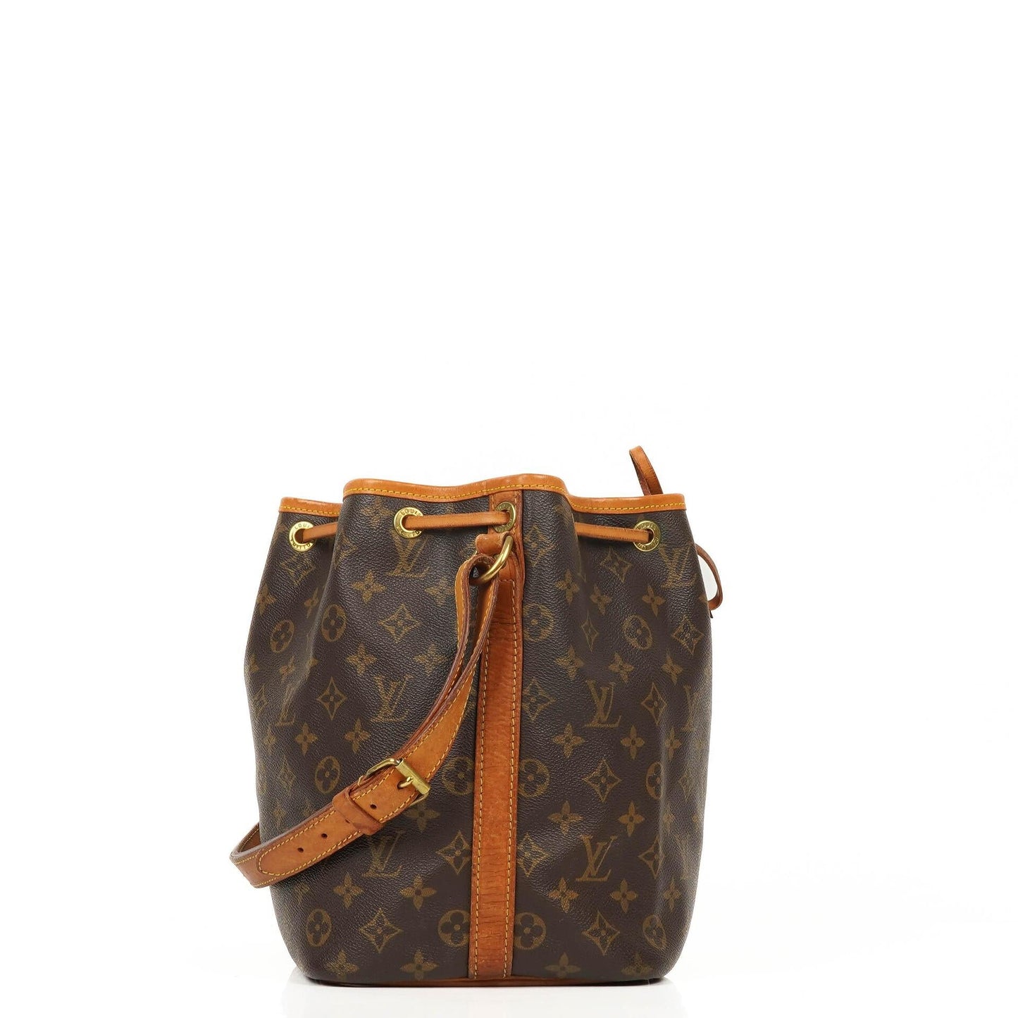 Louis Vuitton Petit Noe Monogram Canvas Shoulder Bag