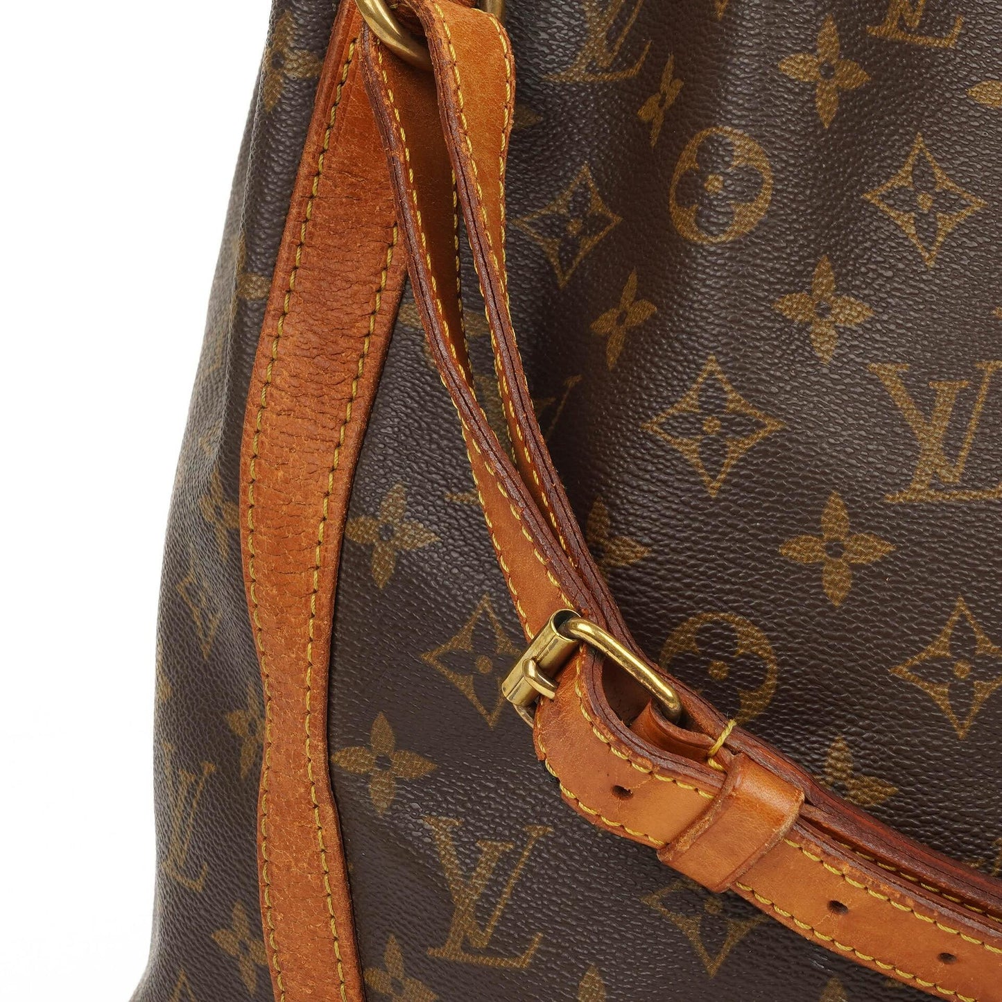 Louis Vuitton Petit Noe Monogram Canvas Shoulder Bag