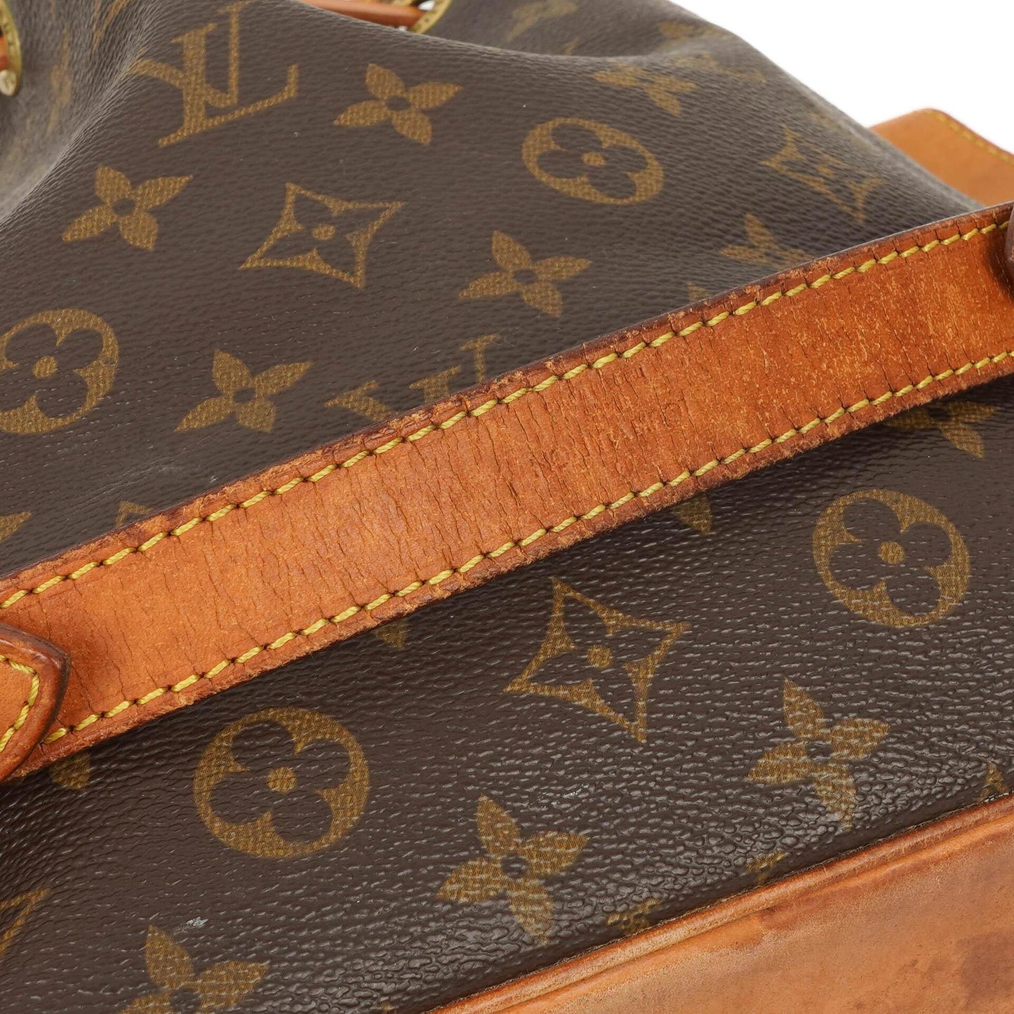 Louis Vuitton Petit Noe Monogram Canvas Shoulder Bag