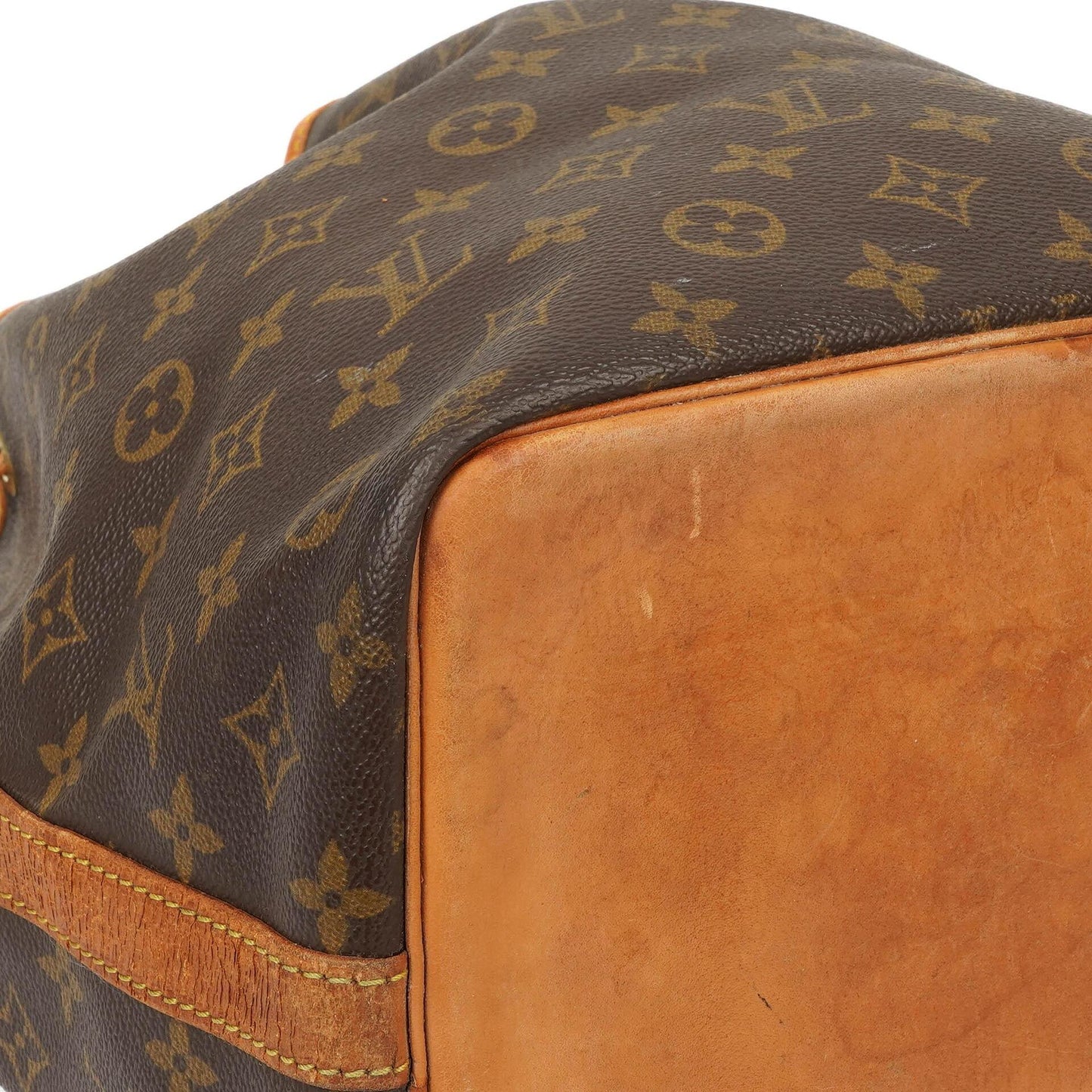 Louis Vuitton Petit Noe Monogram Canvas Shoulder Bag