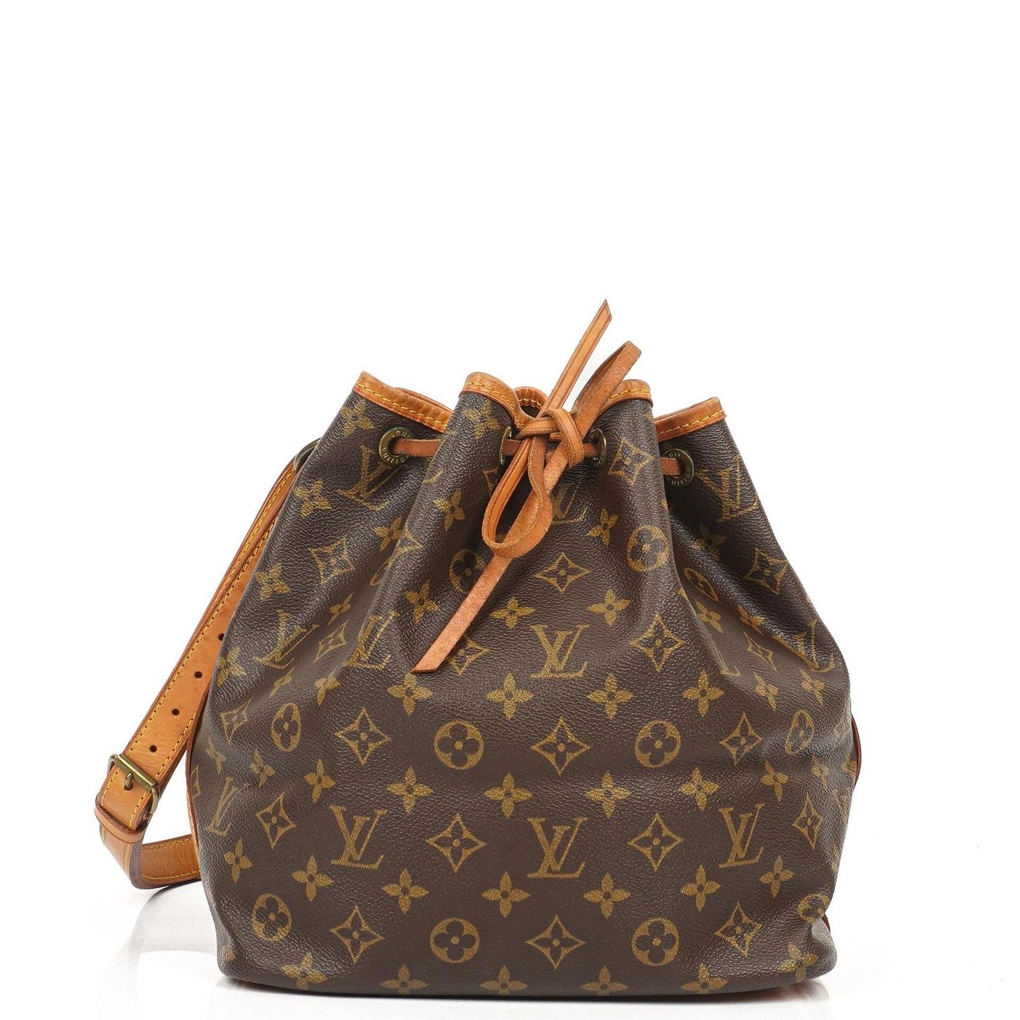 Louis Vuitton Petit Noe Monogram Canvas Shoulder Bag