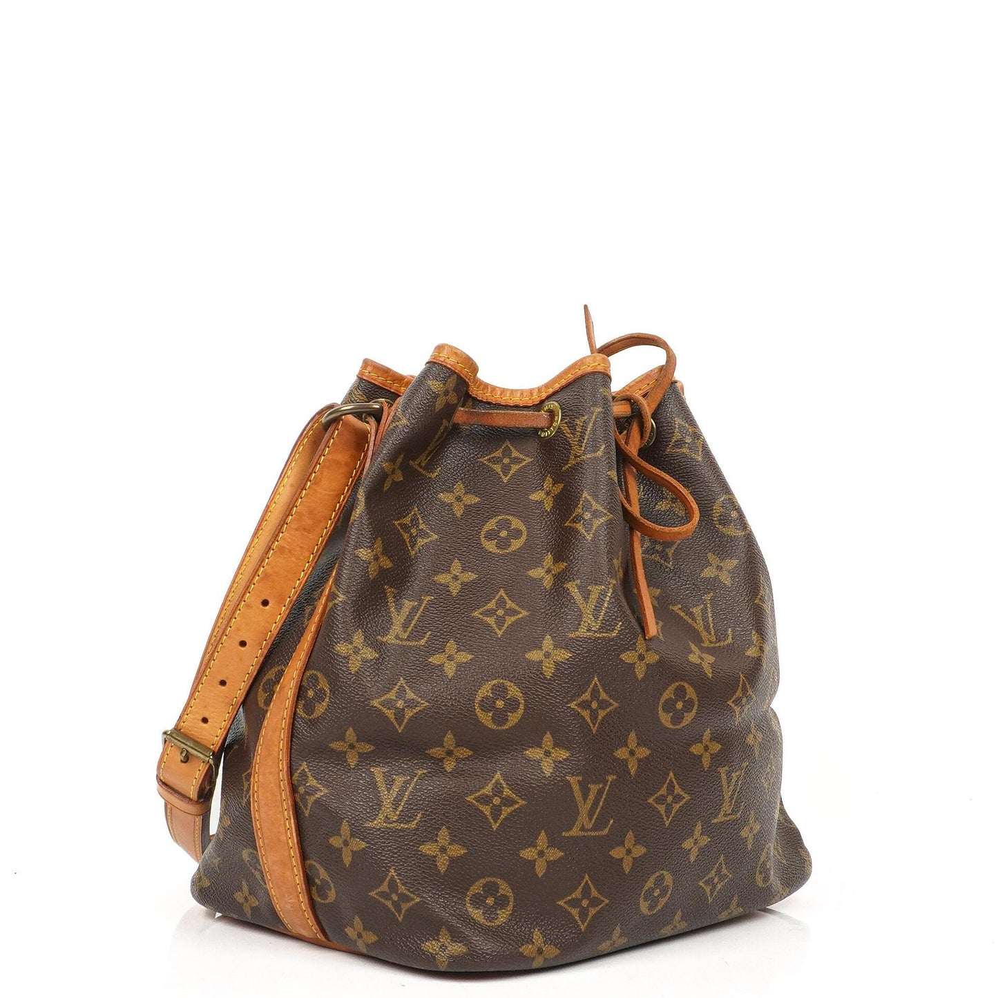 Louis Vuitton Petit Noe Monogram Canvas Shoulder Bag