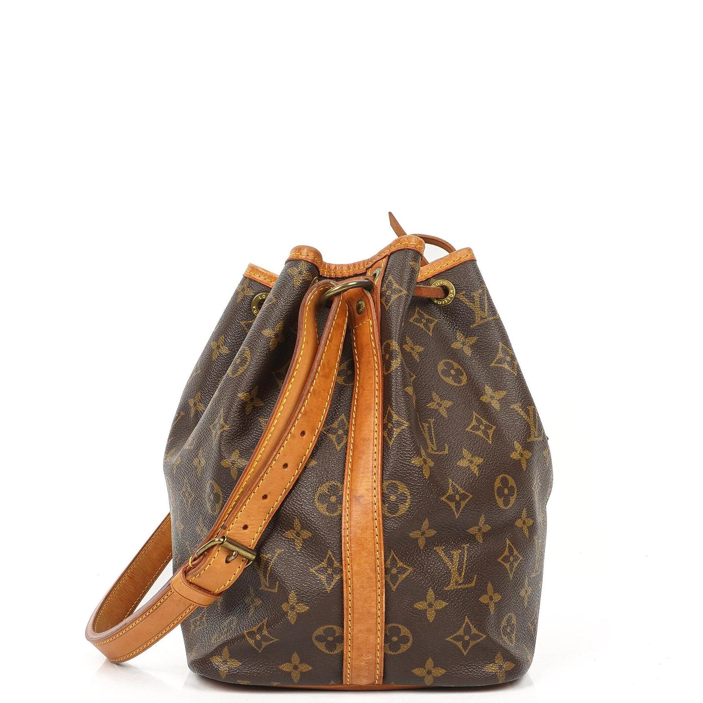 Louis Vuitton Petit Noe Monogram Canvas Shoulder Bag
