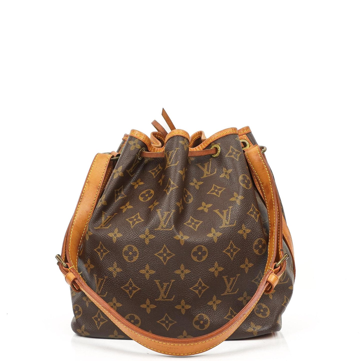 Louis Vuitton Petit Noe Monogram Canvas Shoulder Bag