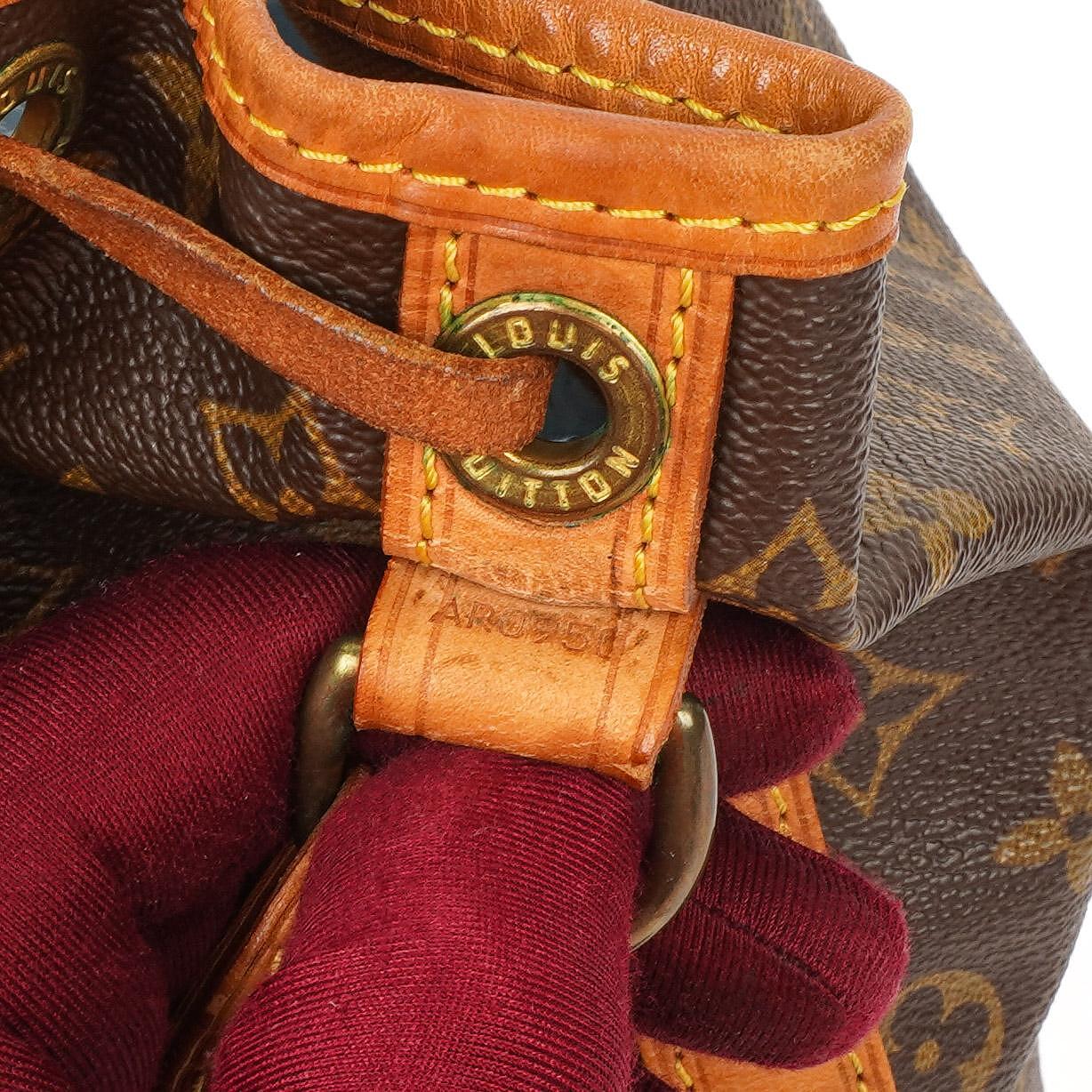 Louis Vuitton Petit Noe Monogram Canvas Shoulder Bag