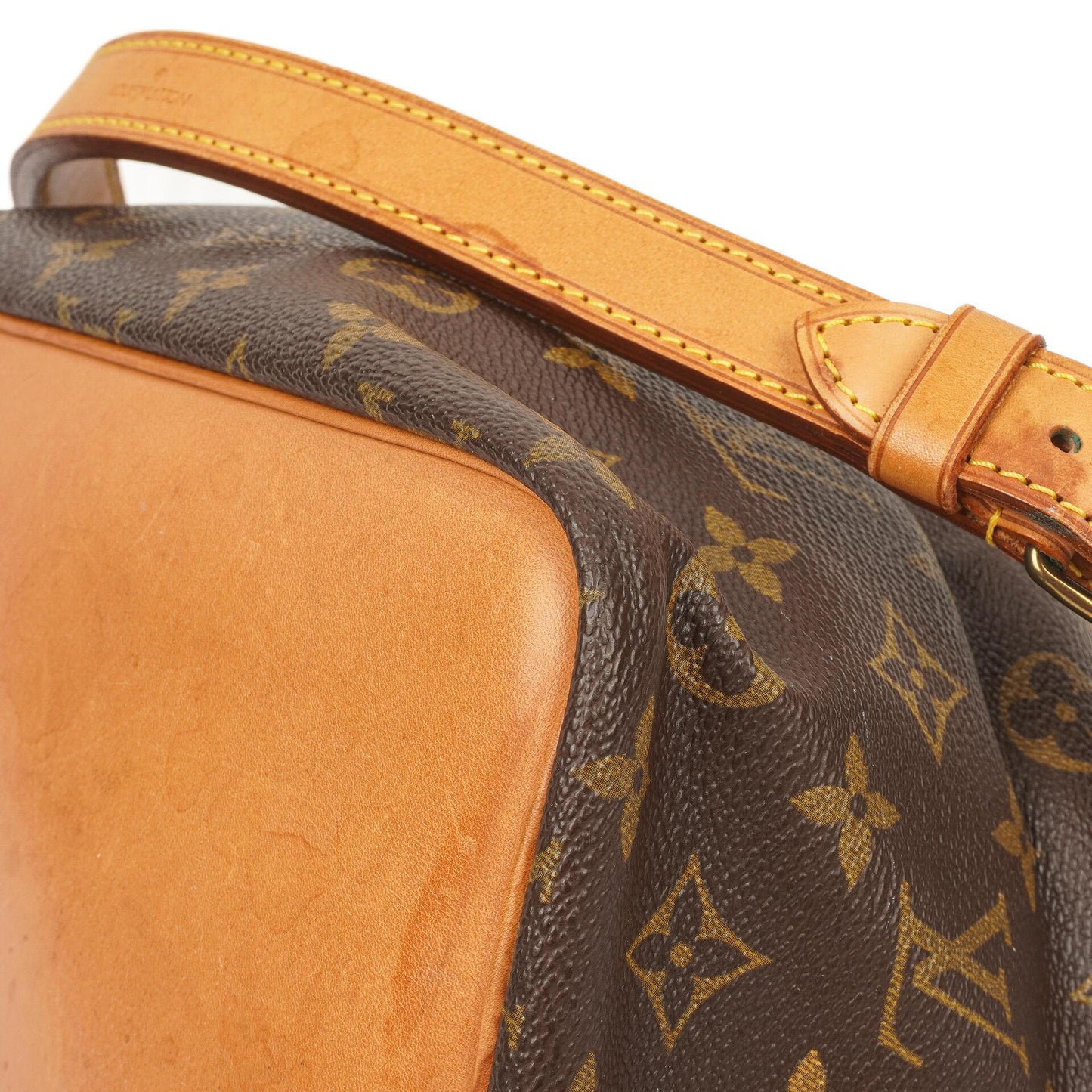 Louis Vuitton Petit Noe Monogram Canvas Shoulder Bag