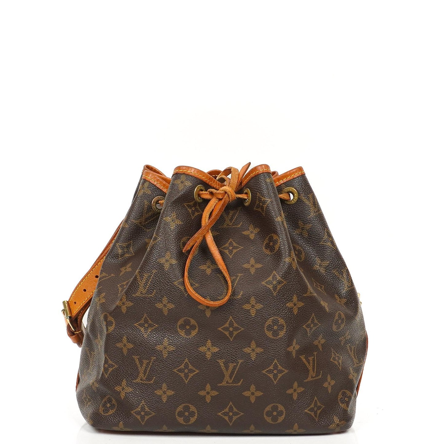 Louis Vuitton Petit Noe Monogram Canvas Shoulder Bag